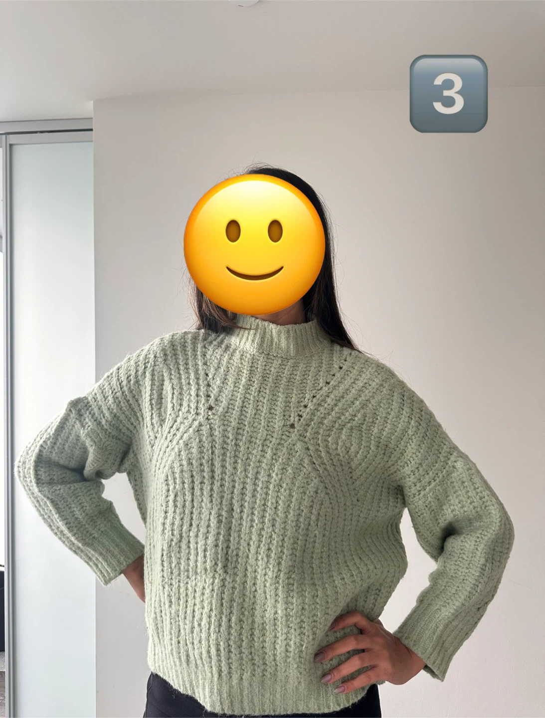 Assorted knit mock-neck sweaters - photo 3