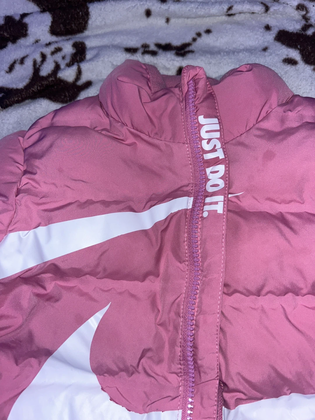 Nike Puffer Jacket - Pink - Size 4T - photo 4