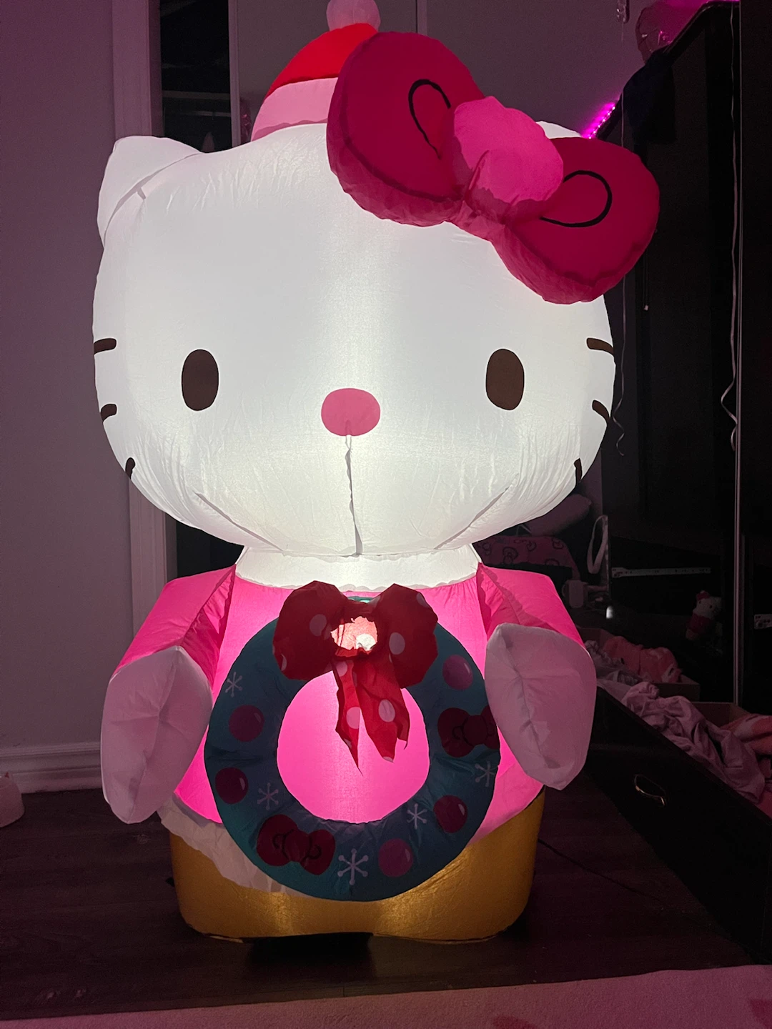 Hello Kitty Christmas Inflatable
