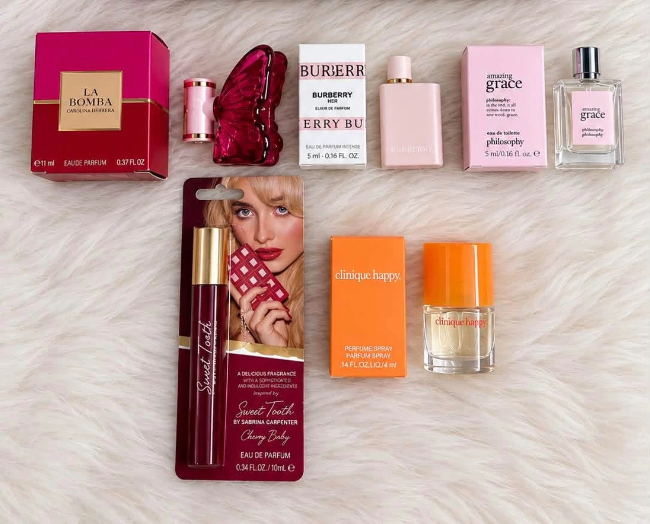 Assorted Miniature Perfume Collection