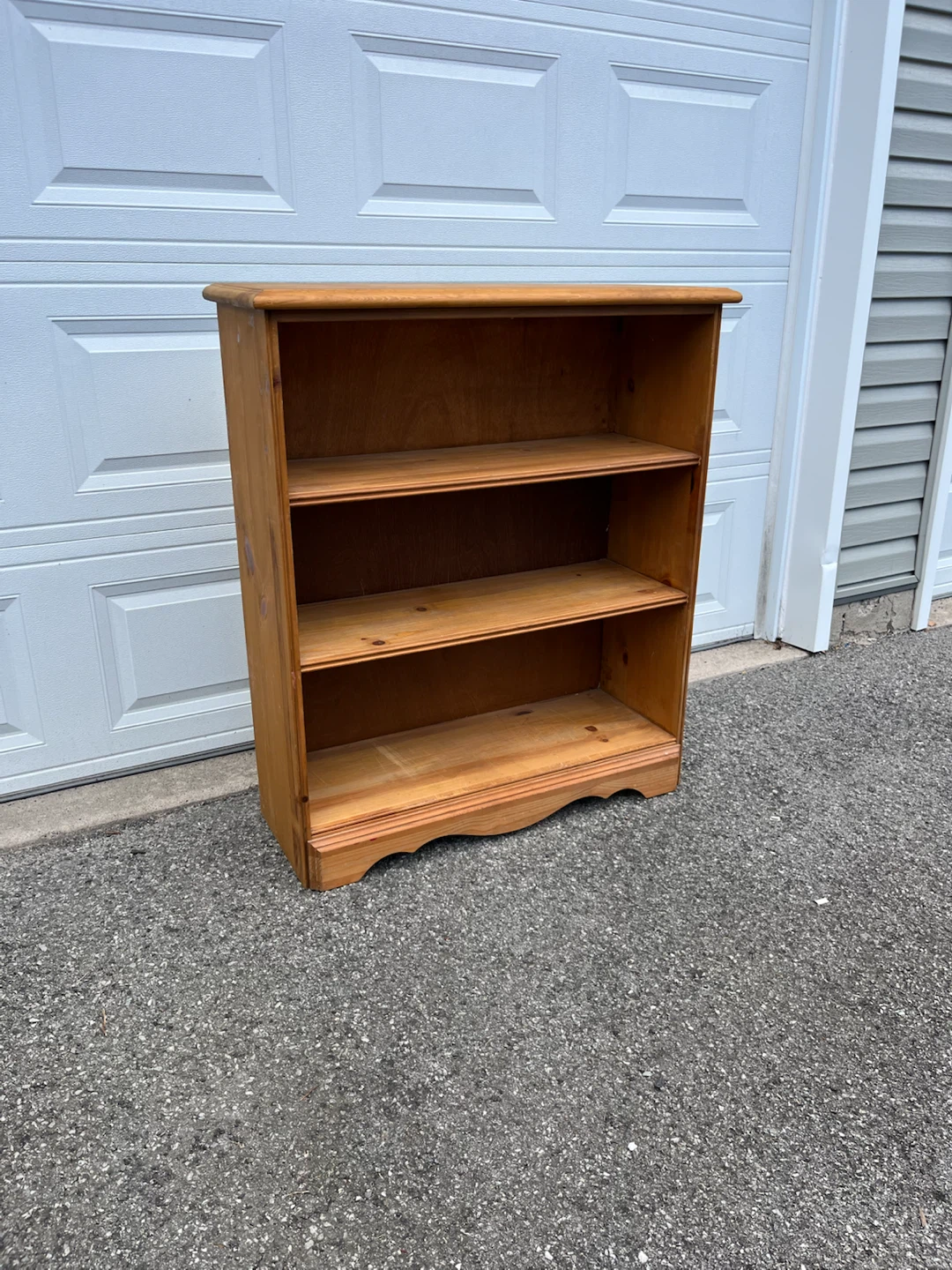 Vintage Pine Bookcase