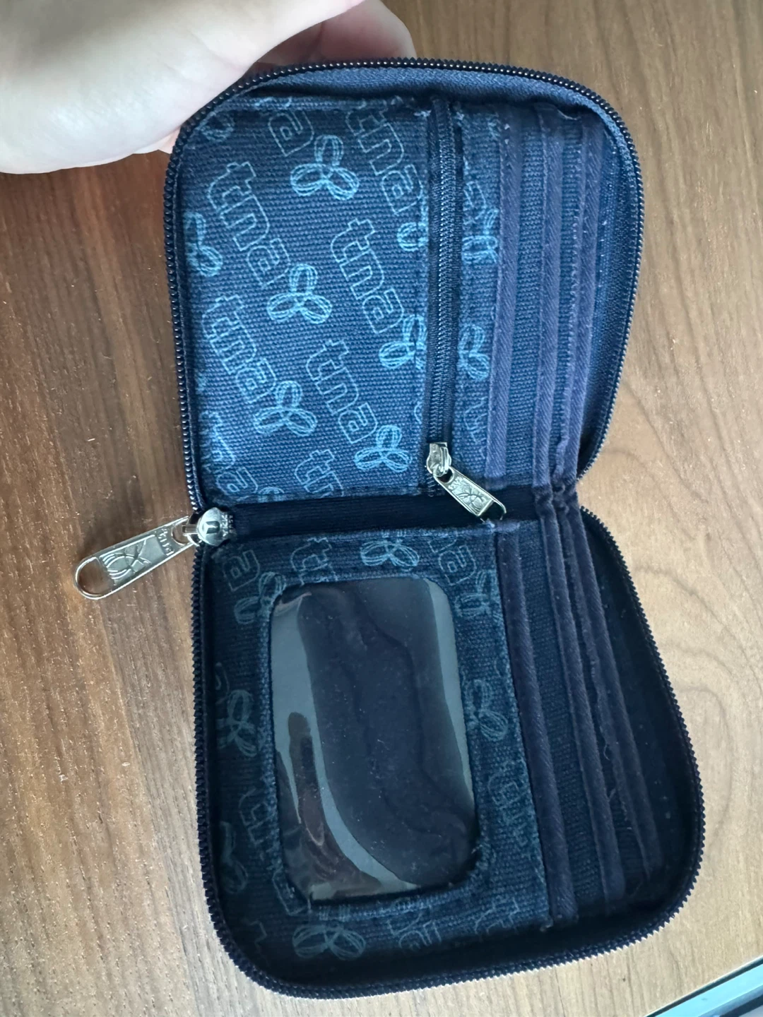 TNA Denim Zip-Around Wallet - photo 3