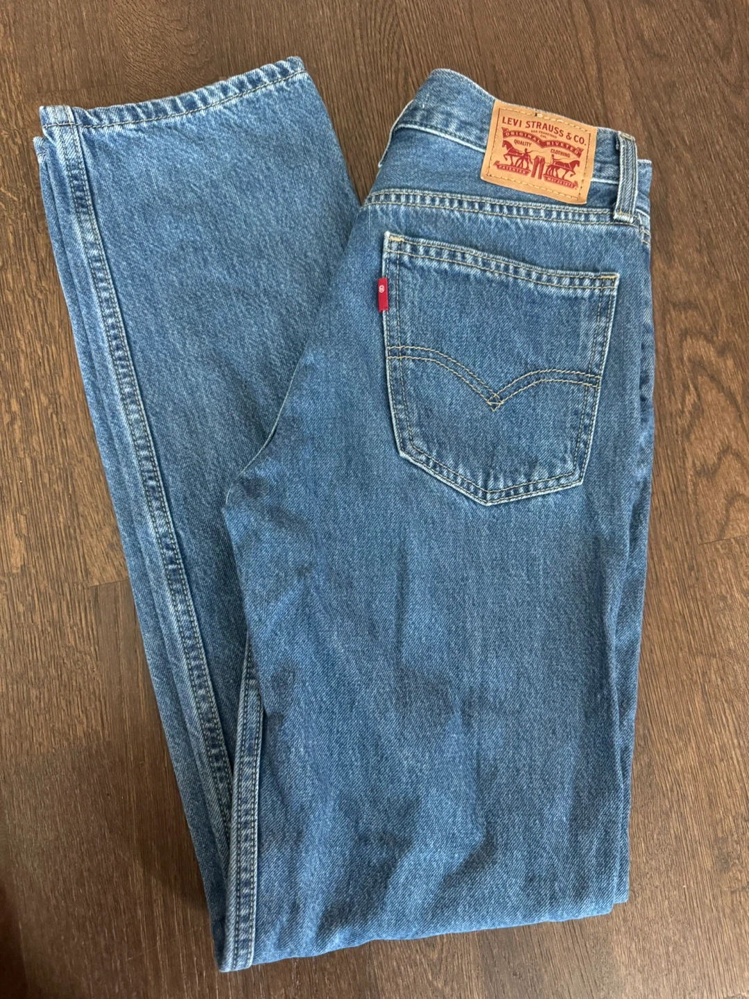 Levi's Low Pro Straight Jeans Size 24x30