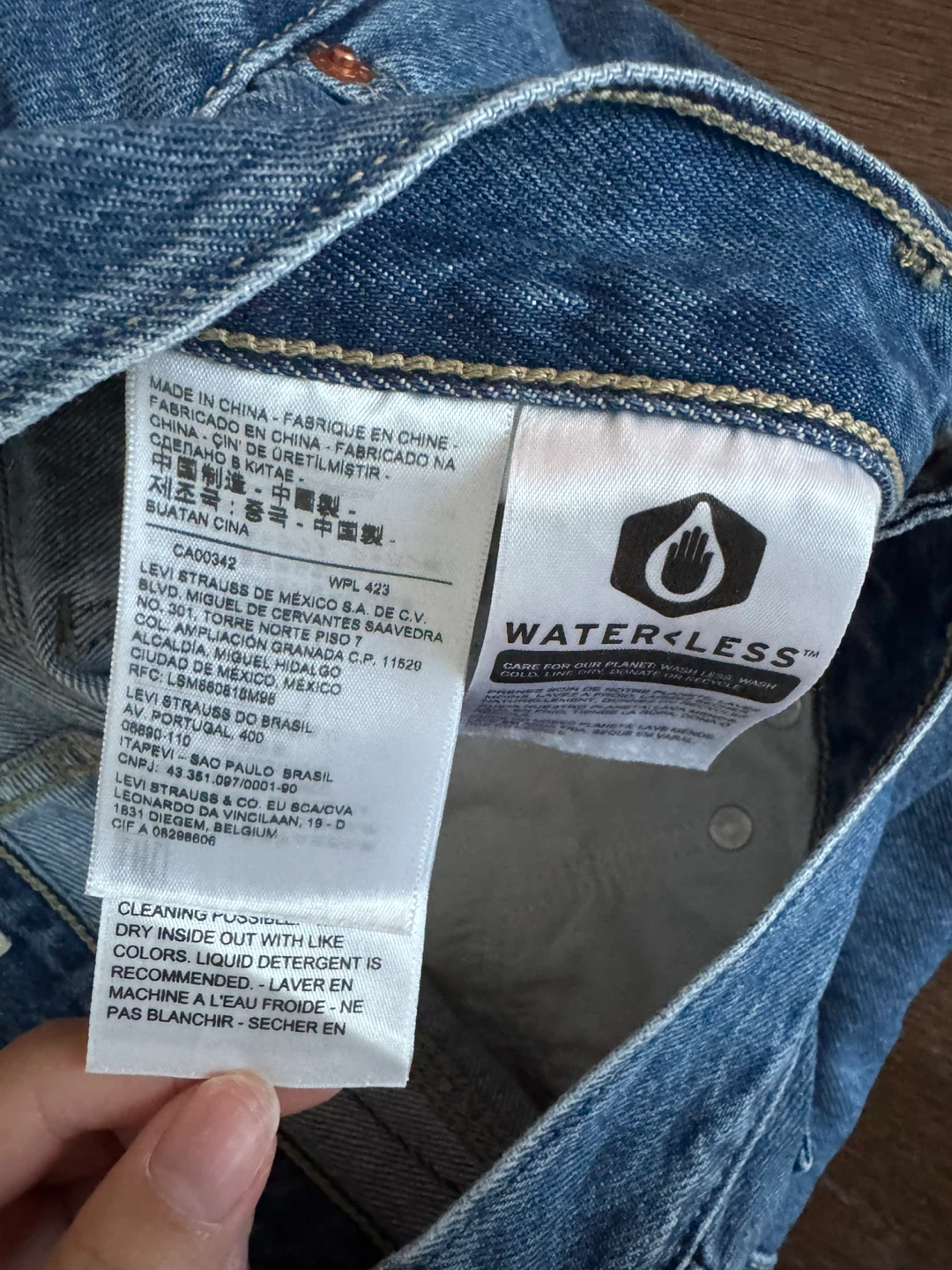 Levi's Low Pro Straight Jeans Size 24x30 - photo 3