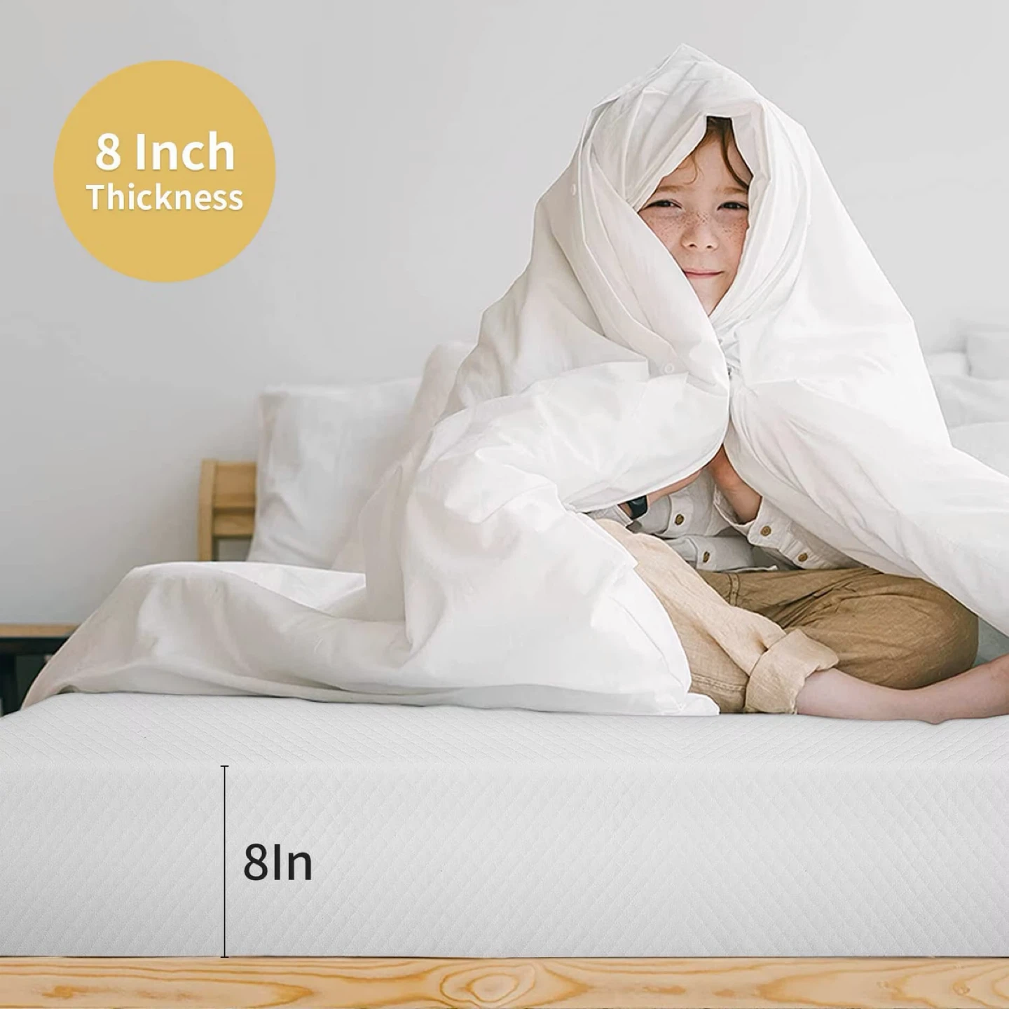 8-Inch Twin Size Memory Foam Mattress - photo 3