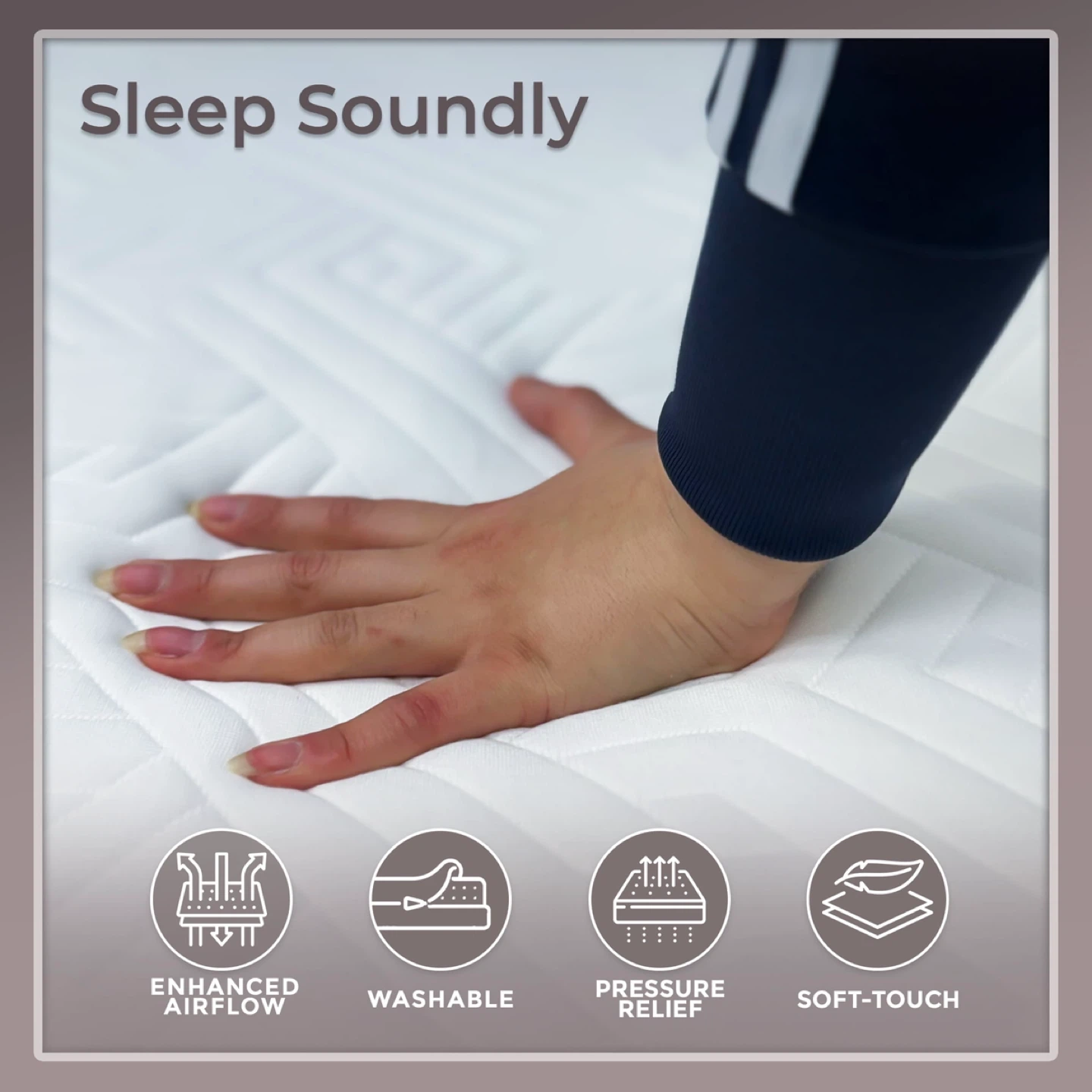 Twins 6 inch ViscoLogic Memory Foam Mattress - photo 4