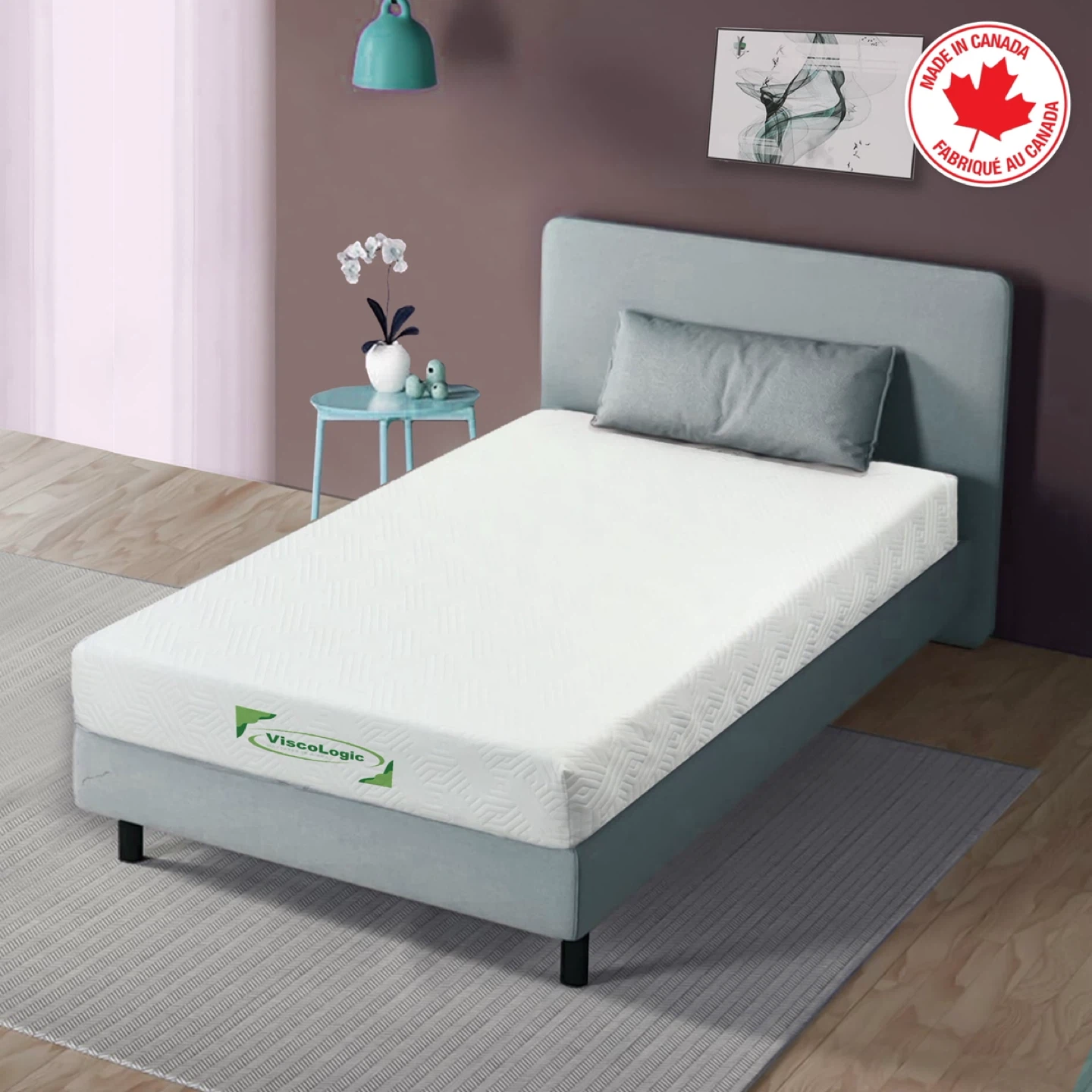 Twins 6 inch ViscoLogic Memory Foam Mattress