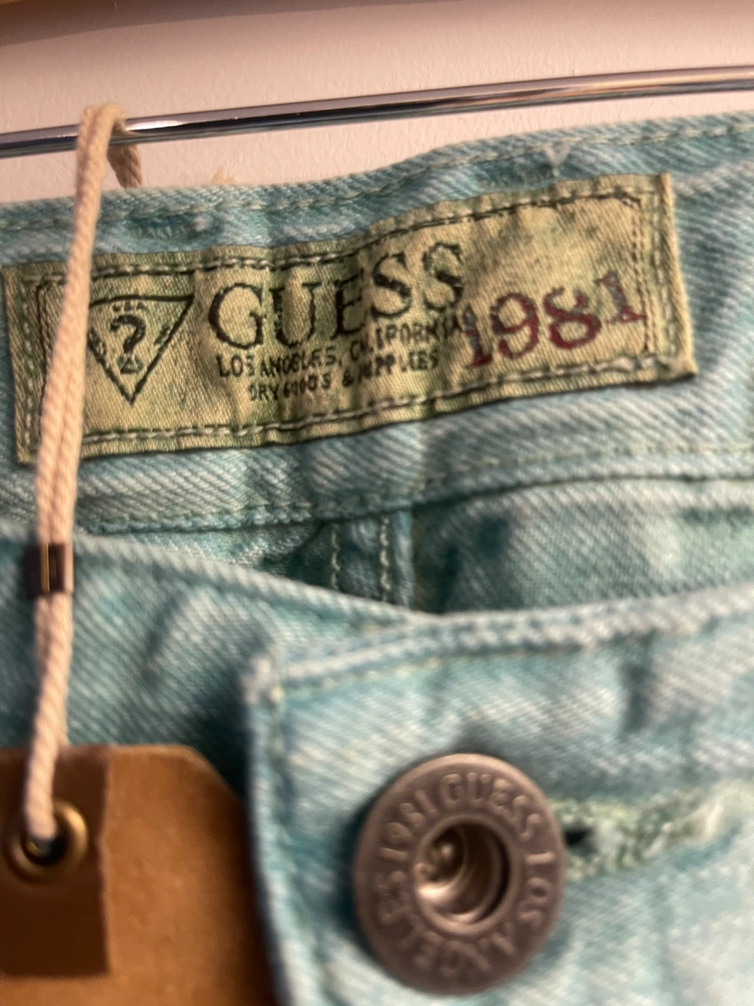 New Guess 1981 Jeans Size 32x32 - photo 4