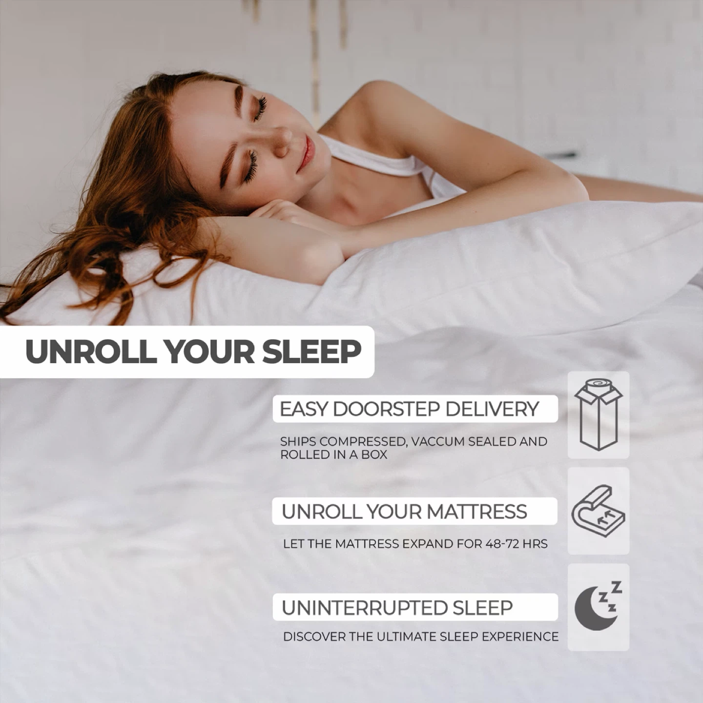 ViscoLogic 7 inch Full Mattress Memory Foam Mattress - Brand New - photo 5