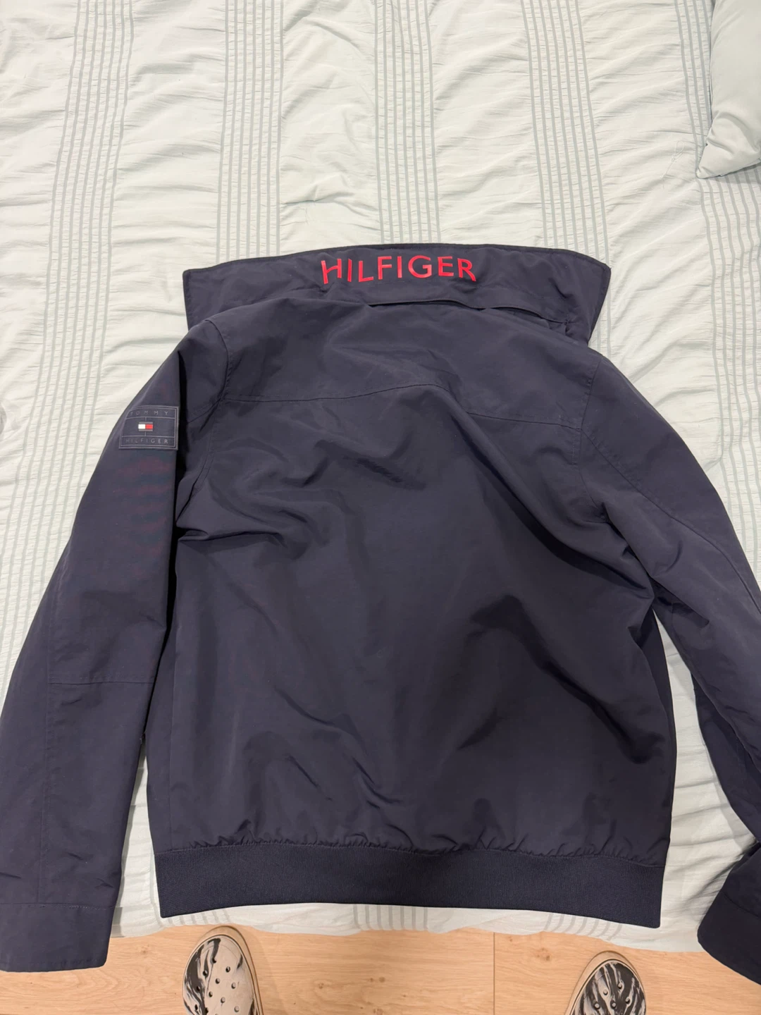 Tommy Hilfiger Navy Windbreaker Jacket - photo 3