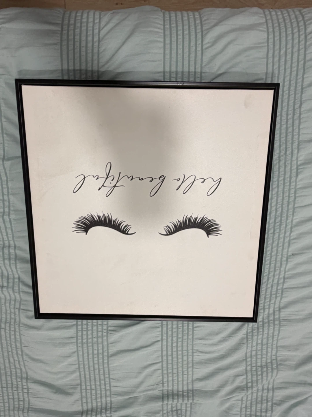 Hometrends Hello Beautiful Wall Decor