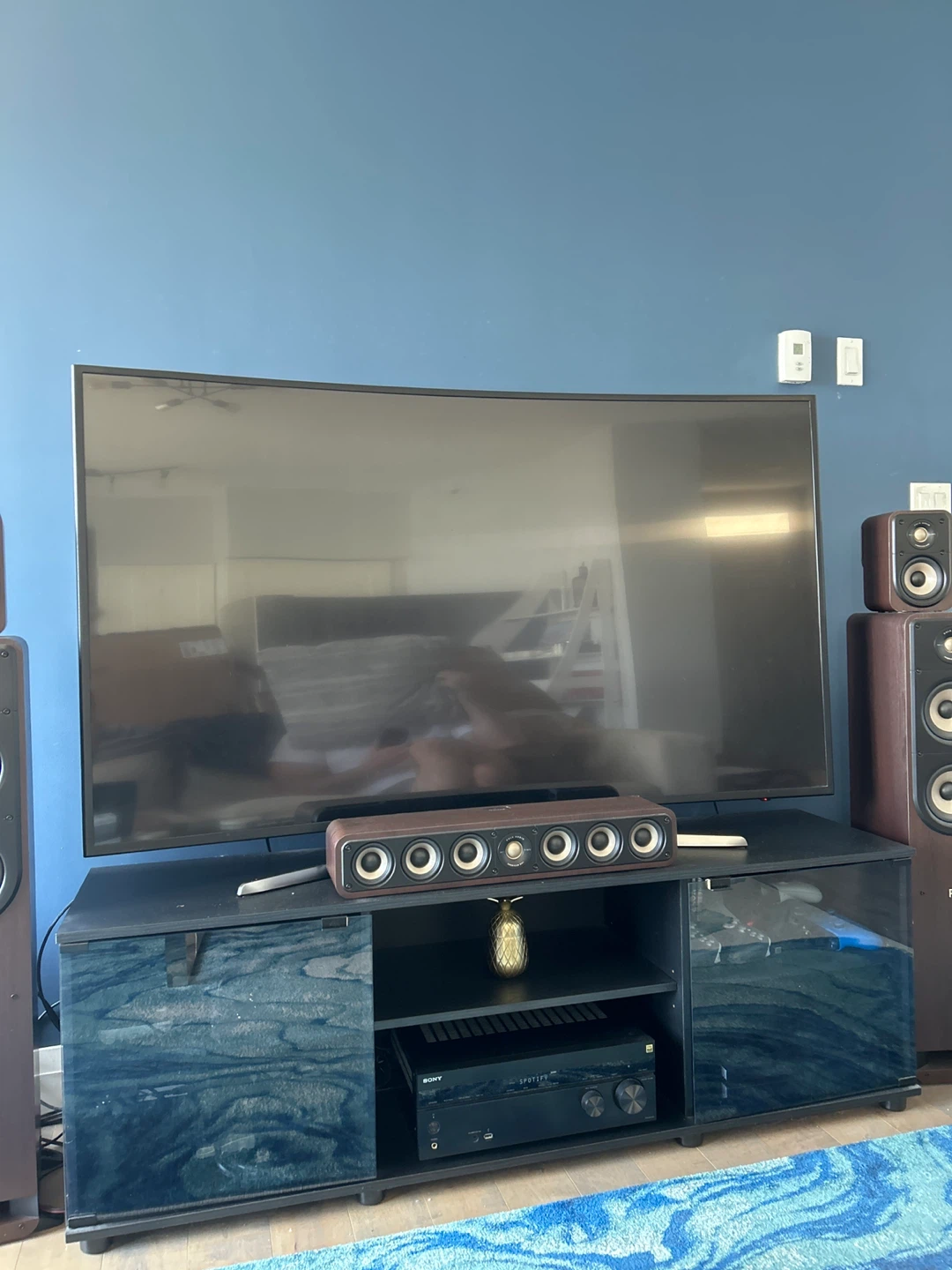 TV Console (60”W x 19.8”H x 15.5”D)