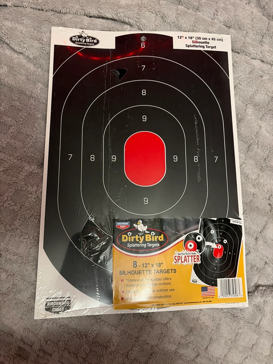 Birchwood Casey Dirty Bird Silhouette Splatter Targets