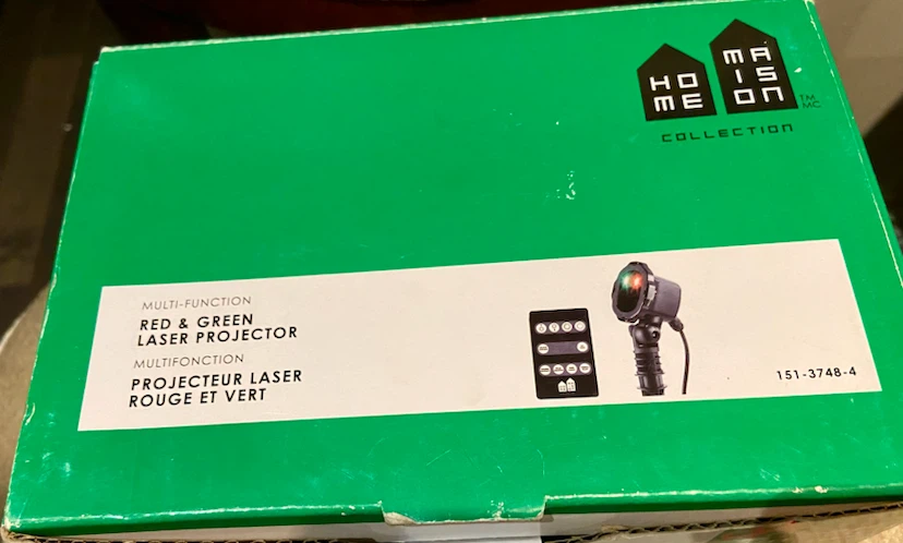 Home Maison Collection Red & Green Laser Projector