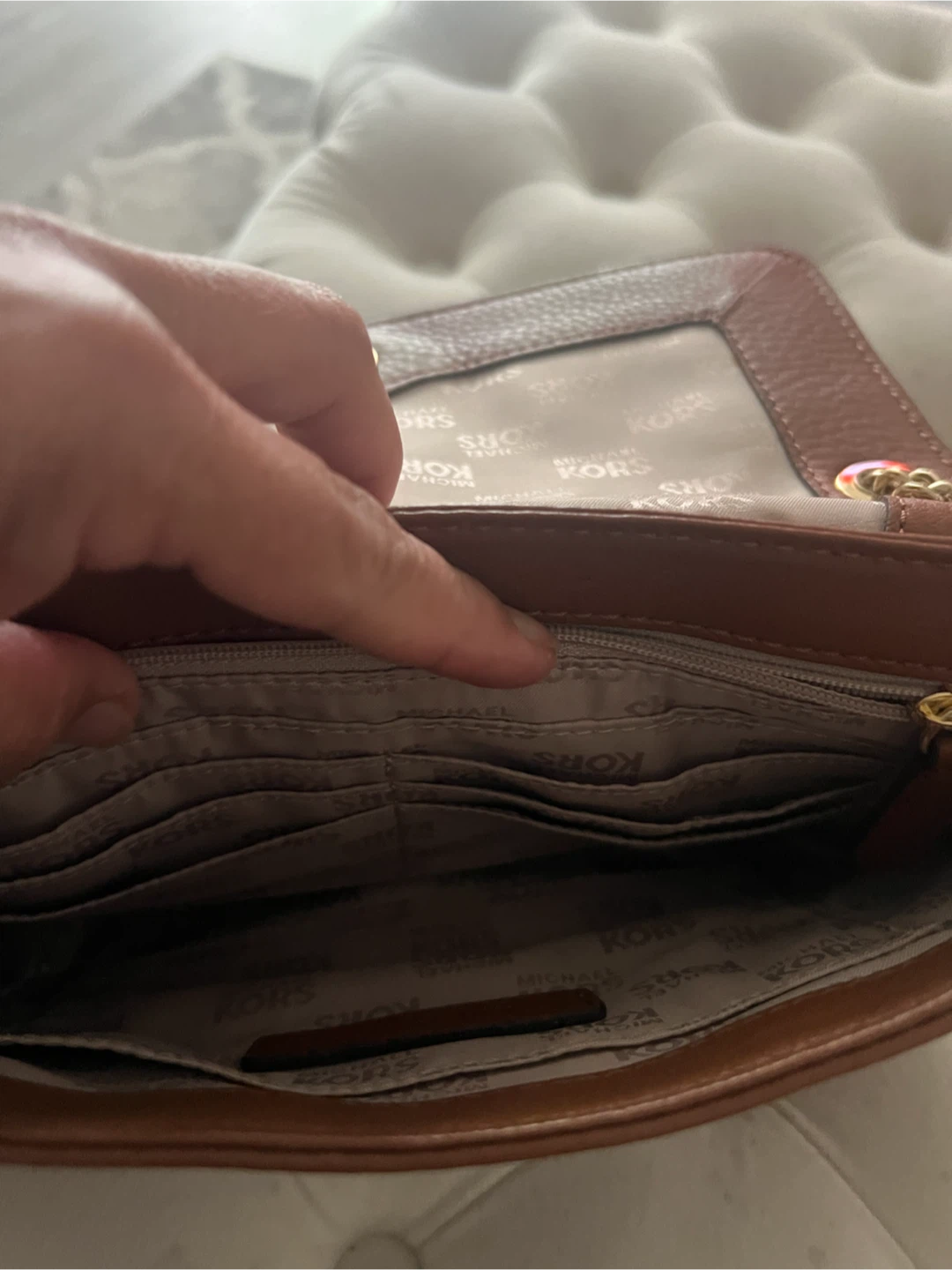 Michael Kors Brown Shoulder Bag/free delivery - photo 2