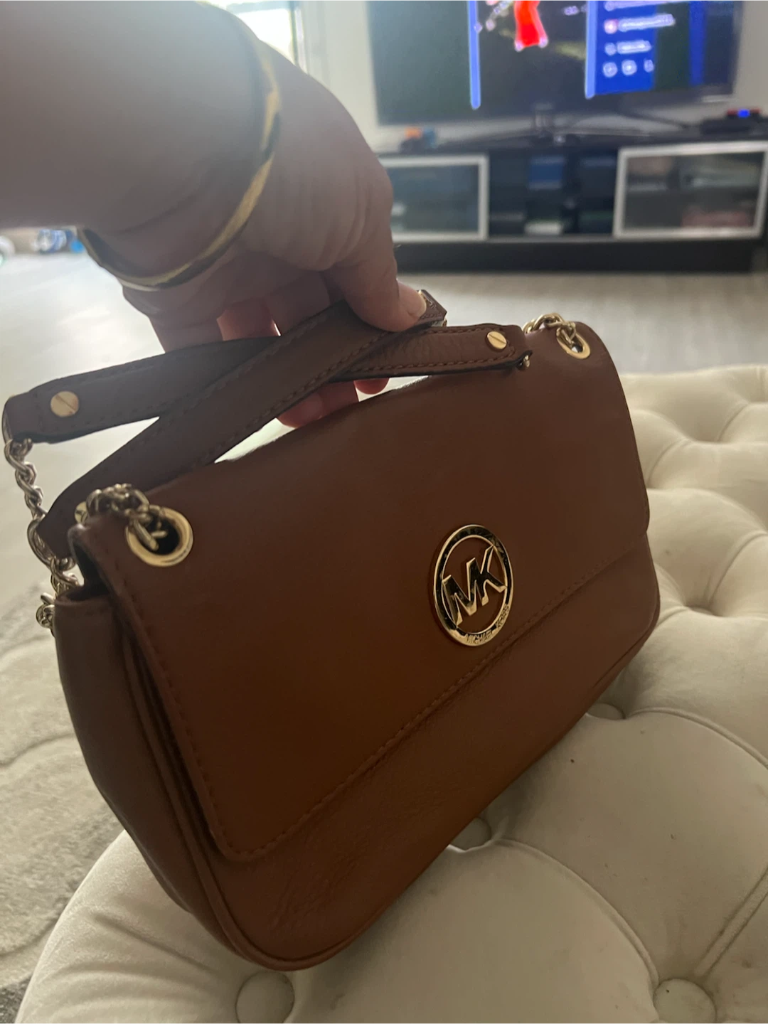 Michael Kors Brown Shoulder Bag/free delivery - photo 3
