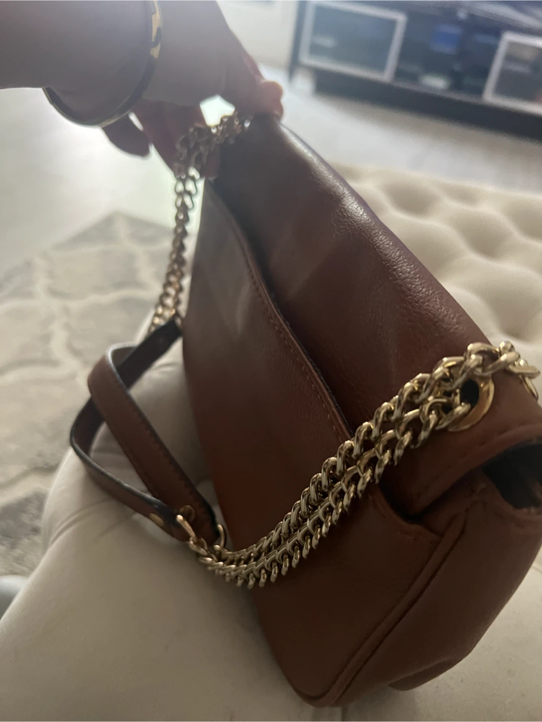 Michael Kors Brown Shoulder Bag/free delivery - photo 4
