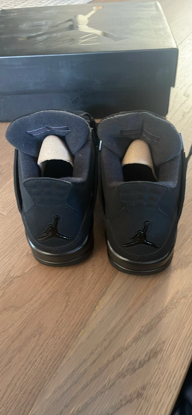 Air Jordan 4 Retro Black/Black-Lt Graphite - photo 3