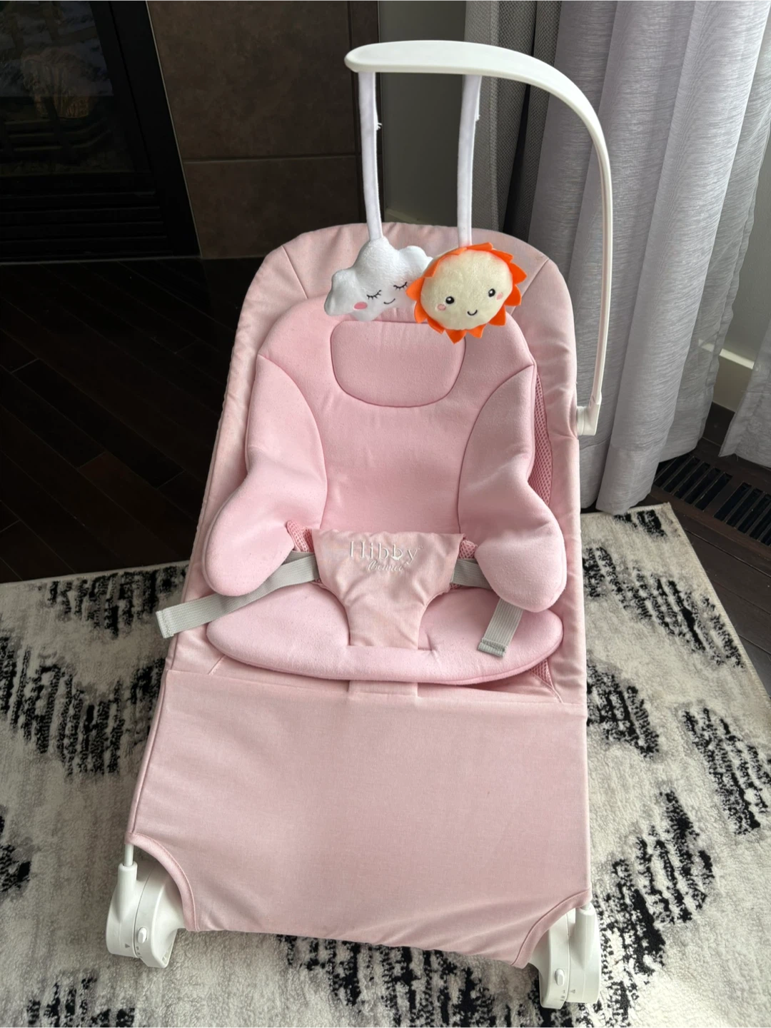 Hibby Baby Bouncer in Pink