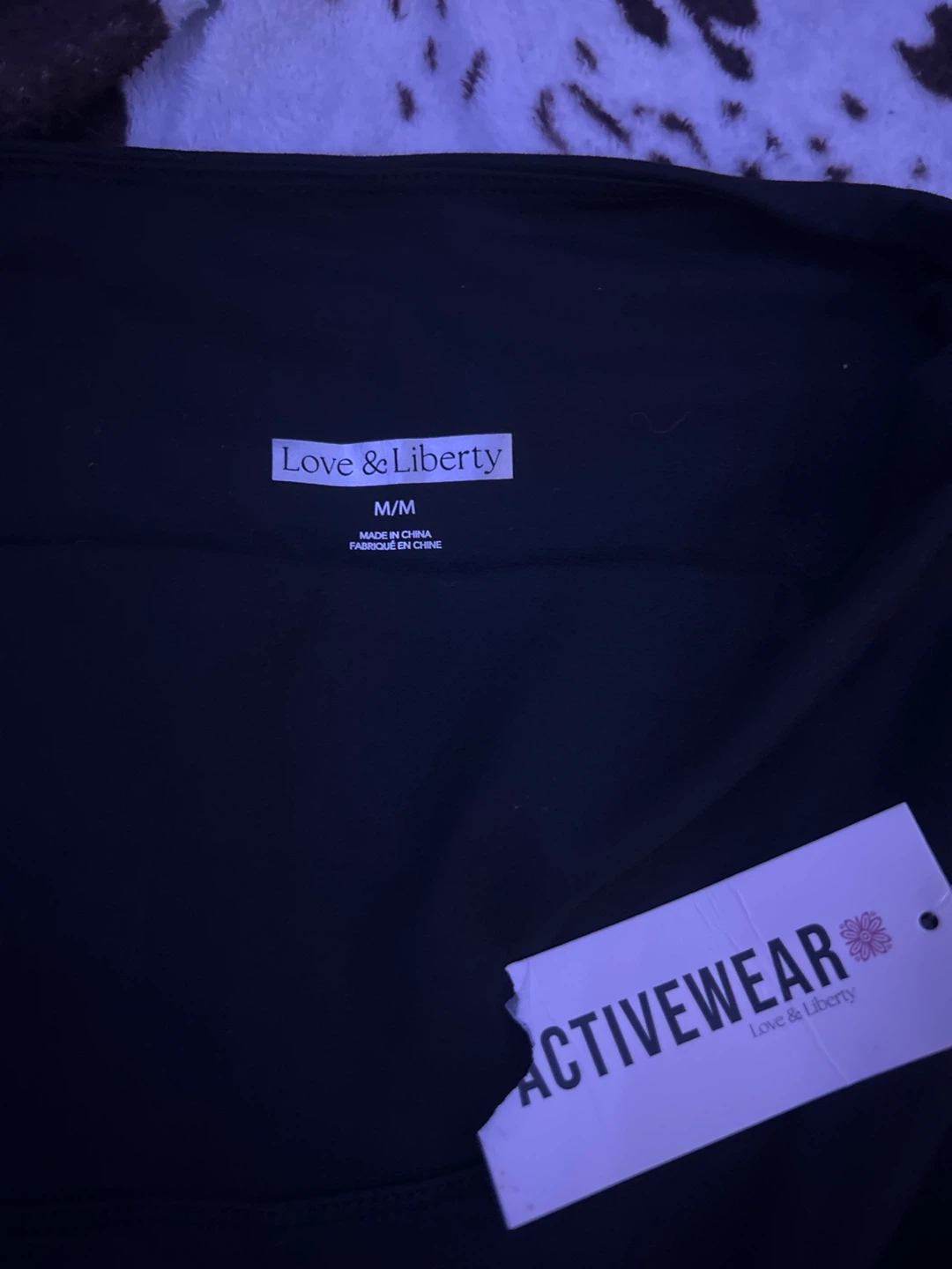 Love & Liberty Black Activewear Pants - Medium