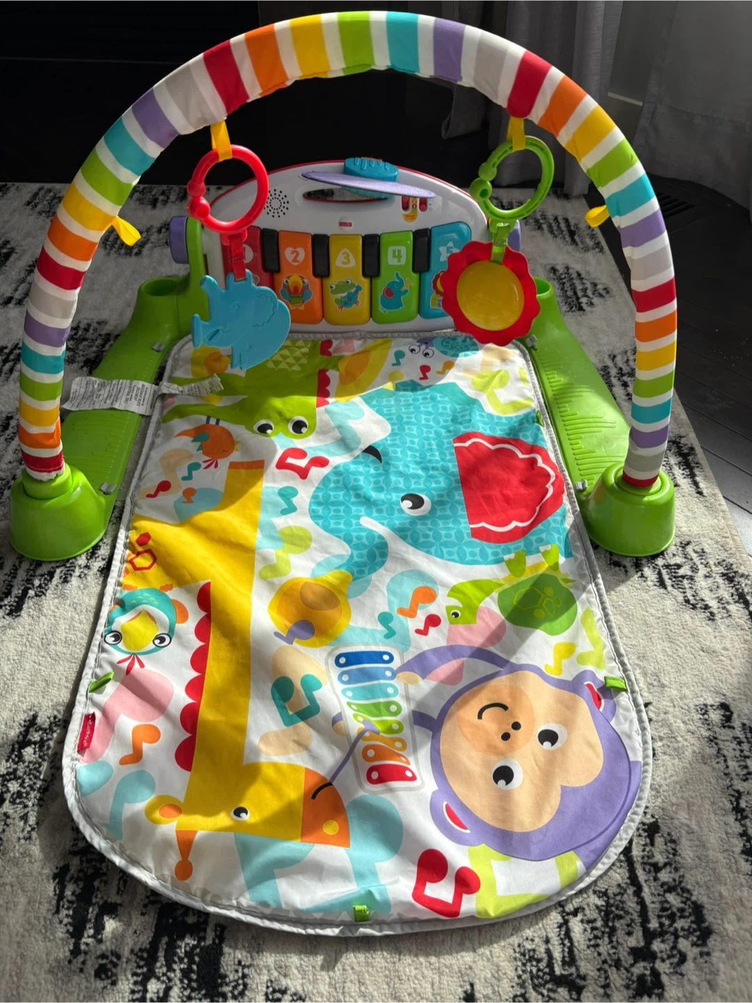 Fisher-Price Kick and Play Piano Gym