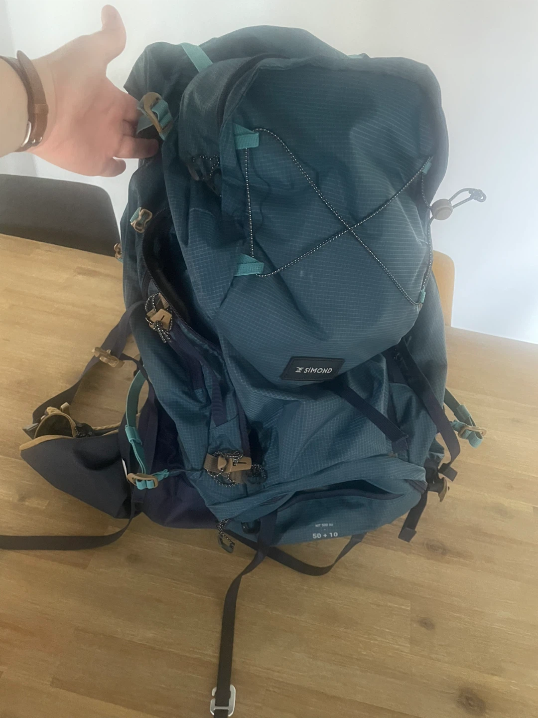 Simond MT 500 Air 50+10 Hiking Backpack