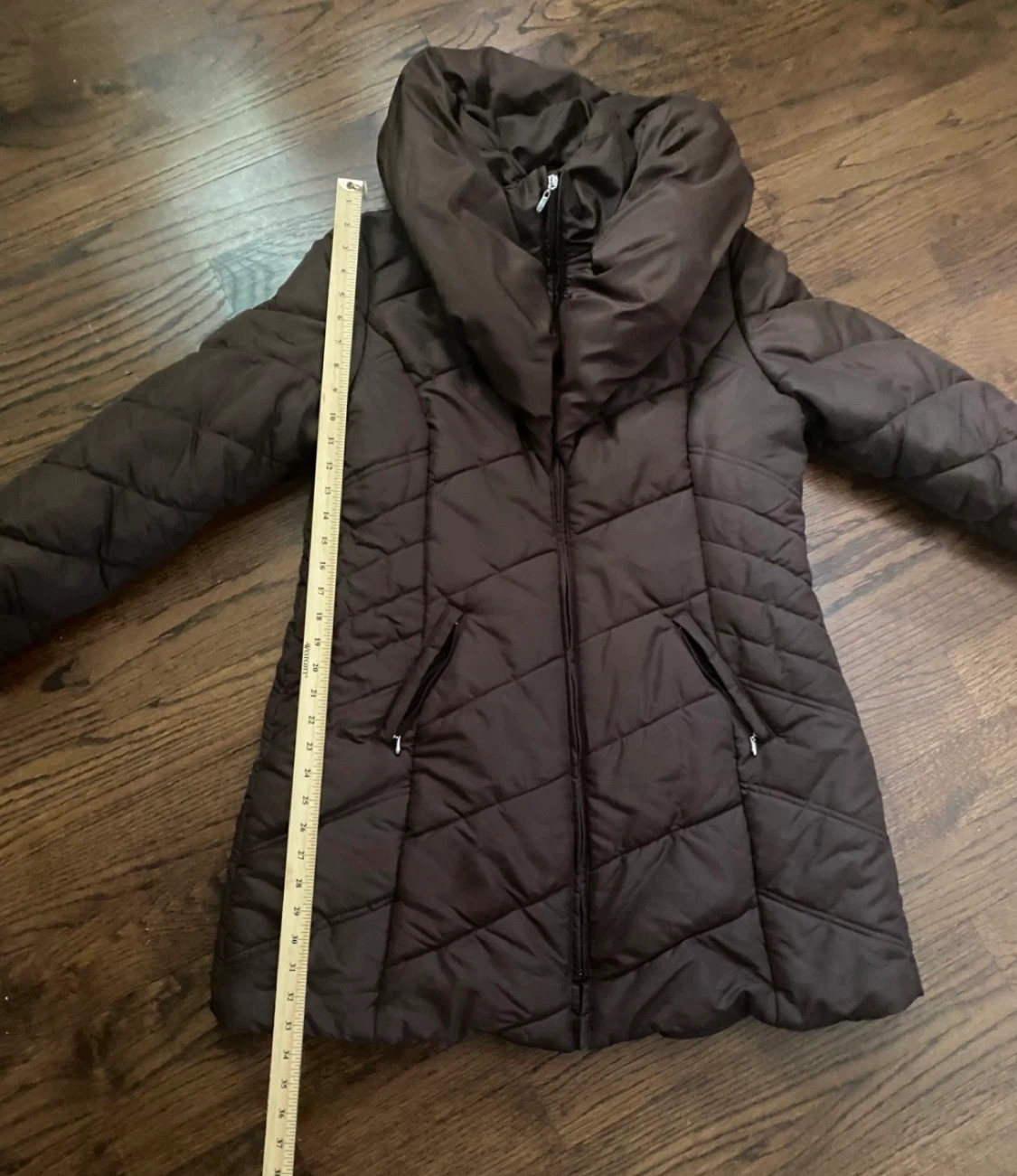 Weather Tamer Brown Puffer Jacket XL - photo 5