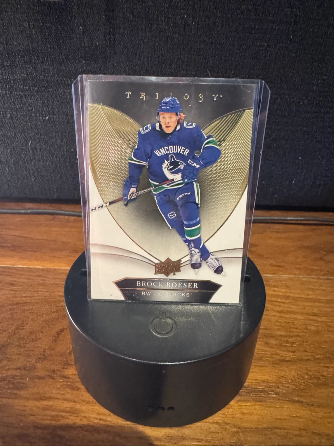 Vancouver Canucks Upper Deck 2018-19 Trilogy #2 Brock Boeser