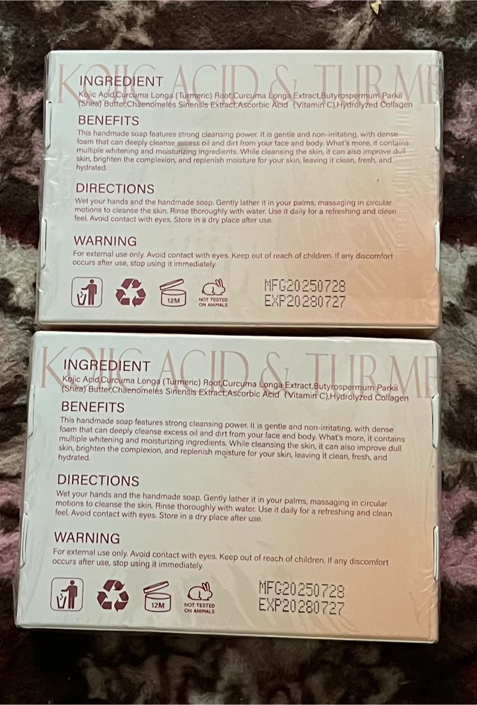 Kojic Acid & Turmeric Brightening Soap - photo 2