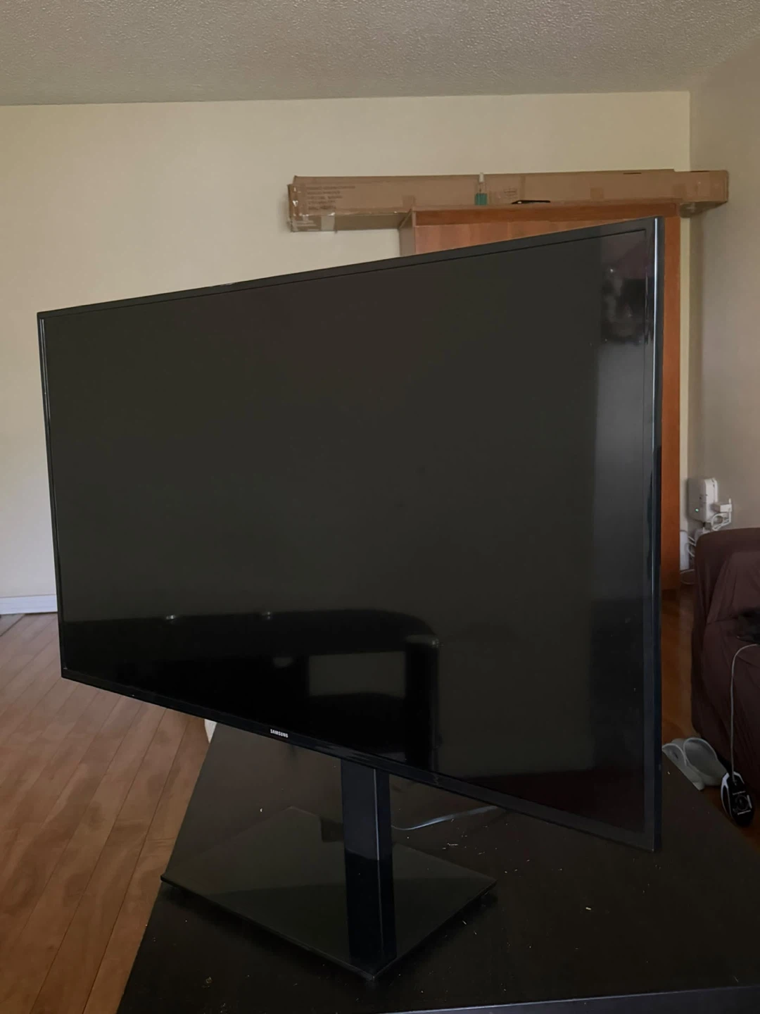 Samsung Television with Mount