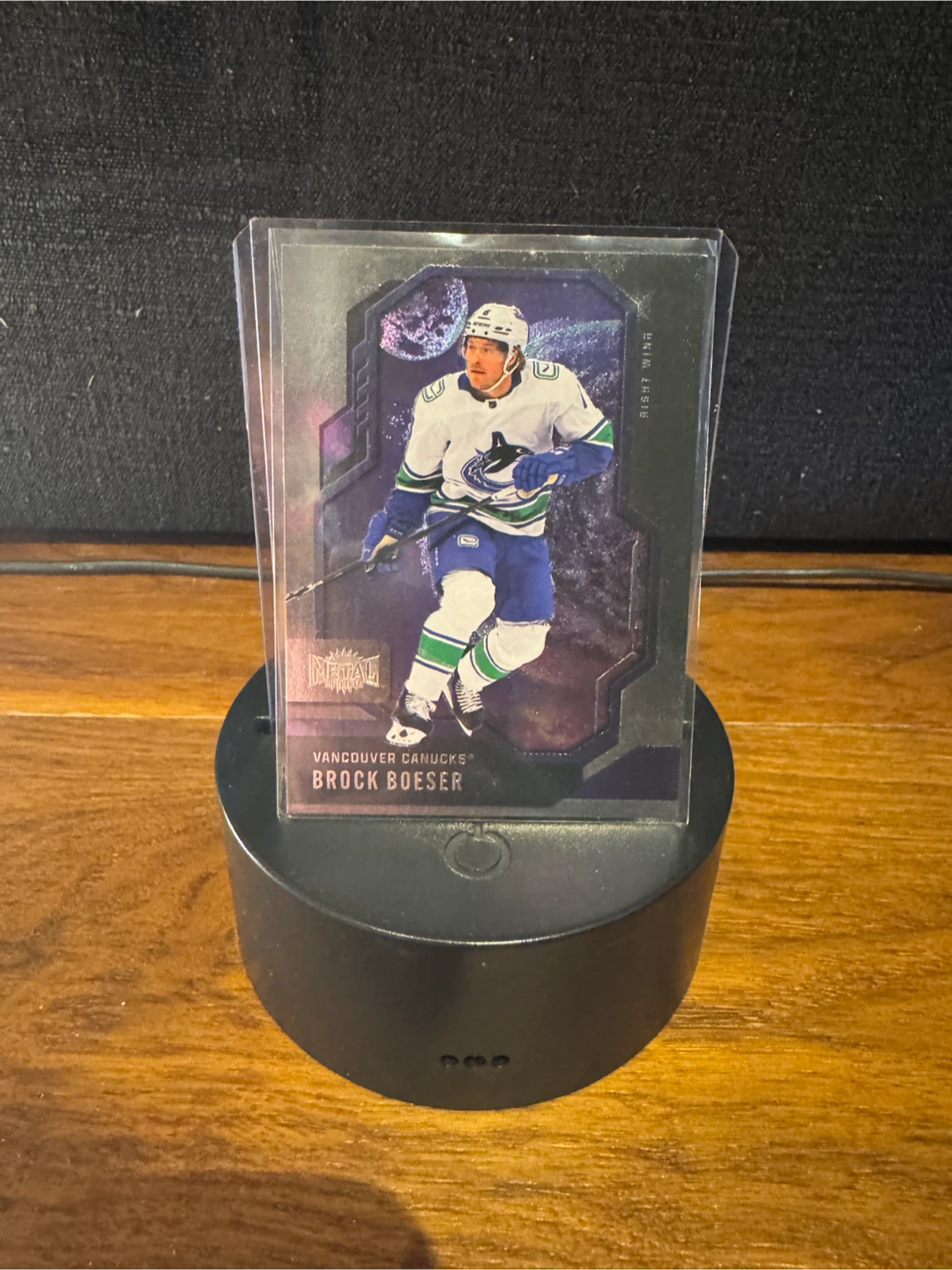 Vancouver Canucks 2024-25 Skybox Metal Universe #73 Brock Boeser