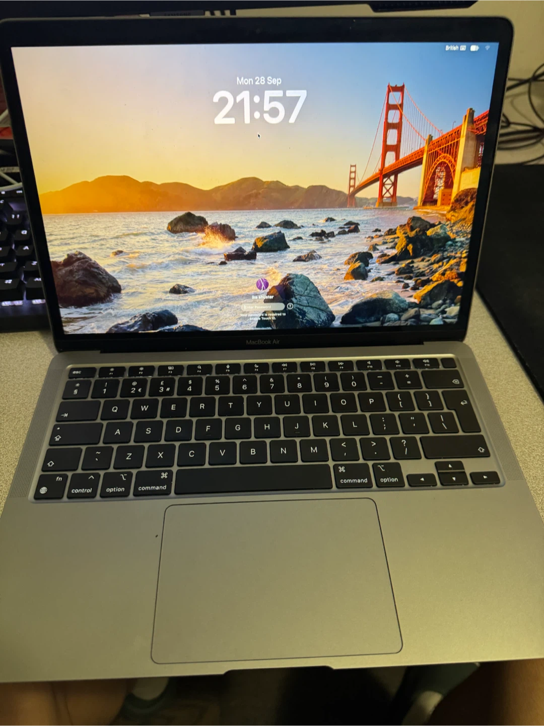 Apple MacBook Air Space Grey m1 chip - photo 2