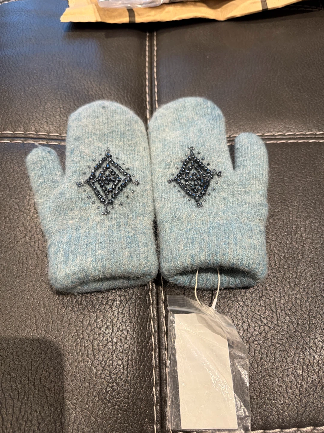 Unused Wool Mittens kids/Wonen Disney frozen Anna