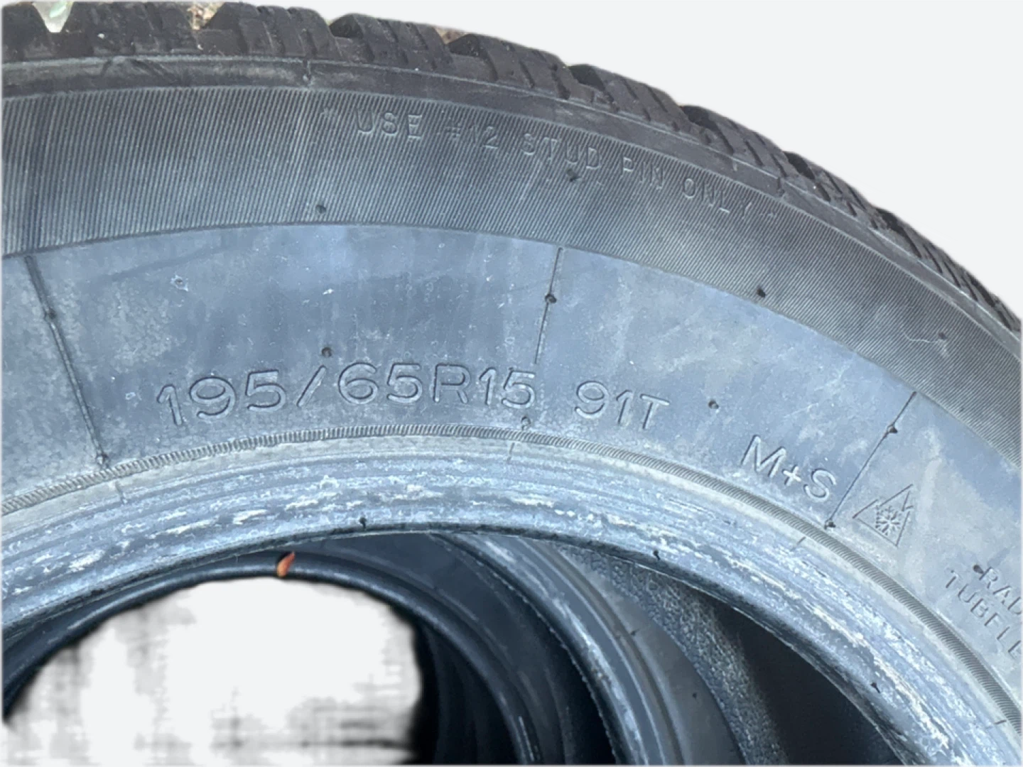 Set of 4 Winter Tires 195/65R15 - photo 2