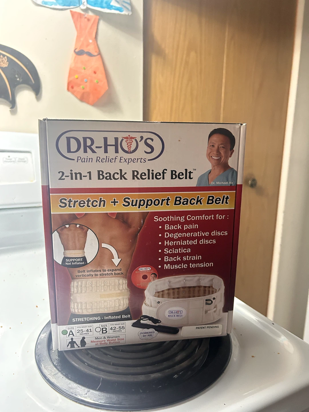 Dr. Ho's 2-in-1 Back Relief Belt