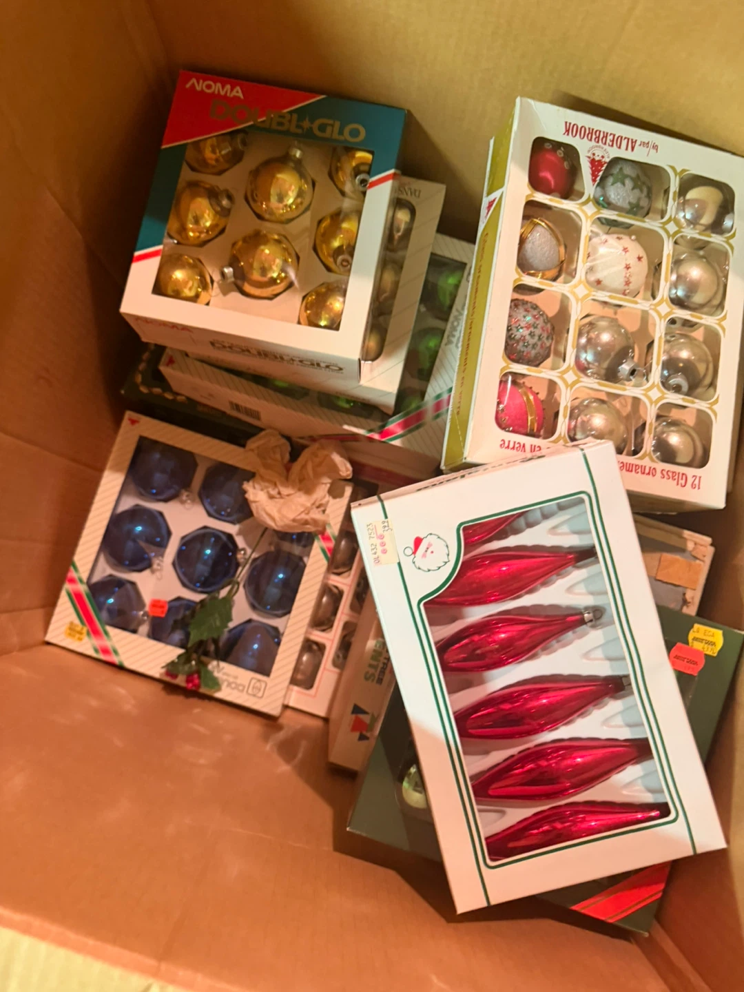 Vintage Assorted Glass Christmas Ornaments - photo 4