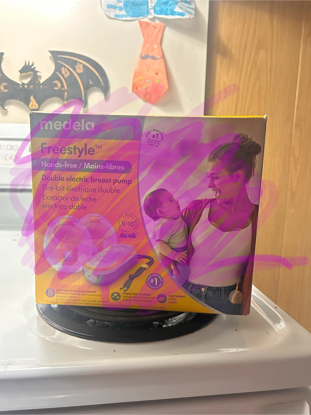 NEVER USED Medela Hands-free Double Electric Breast Pump