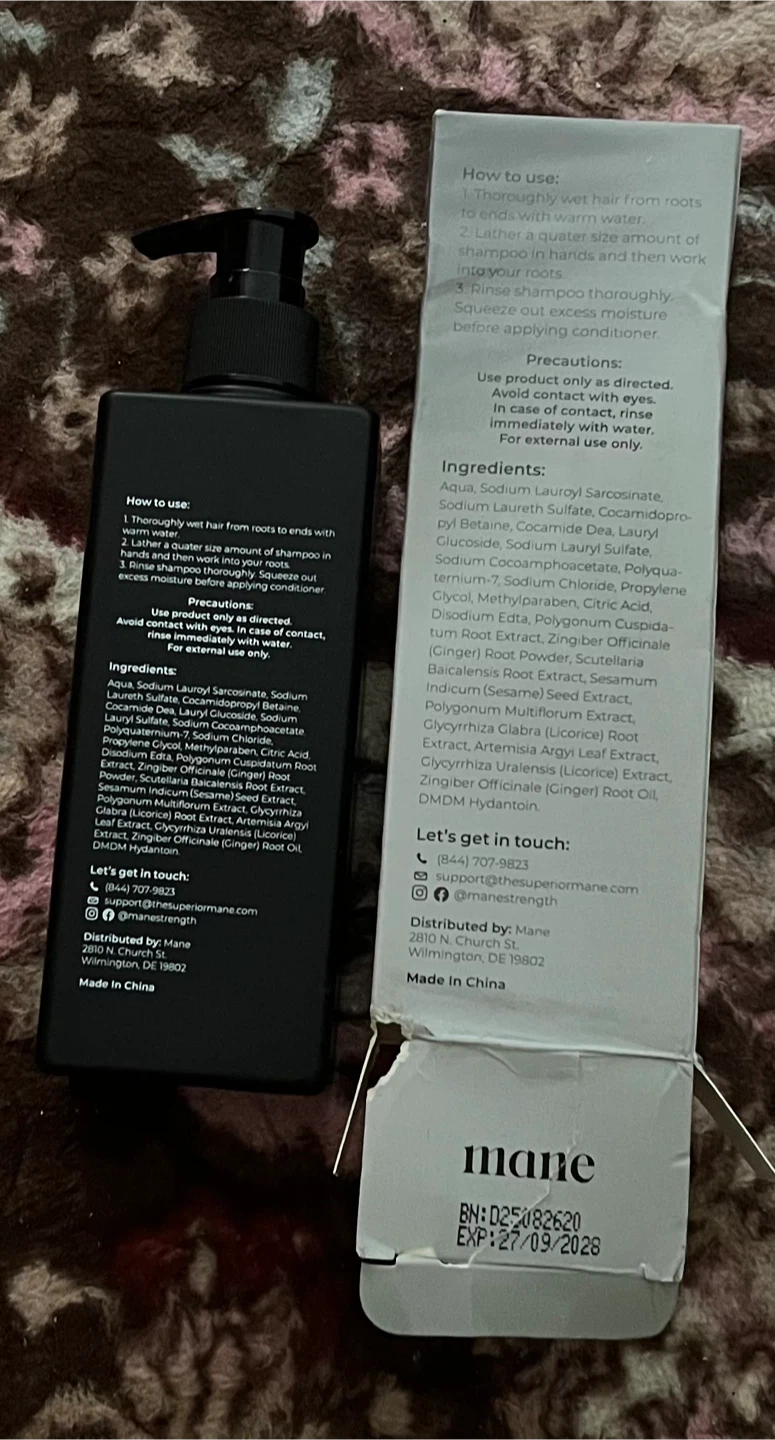 Mane Root Activator Shampoo 250ml - photo 2