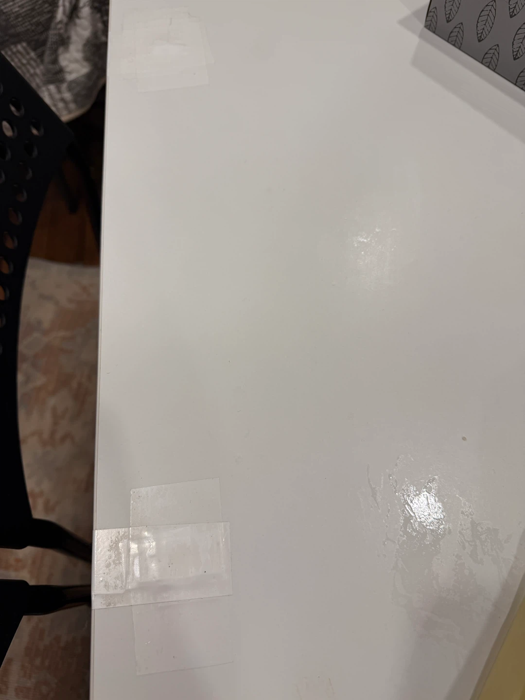 IKEA White Table - photo 4
