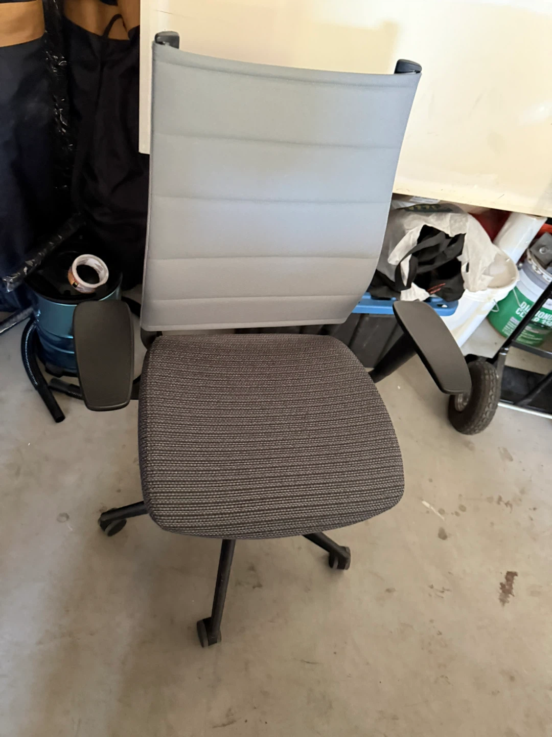 Modern Grey Office Task Chair - photo 3
