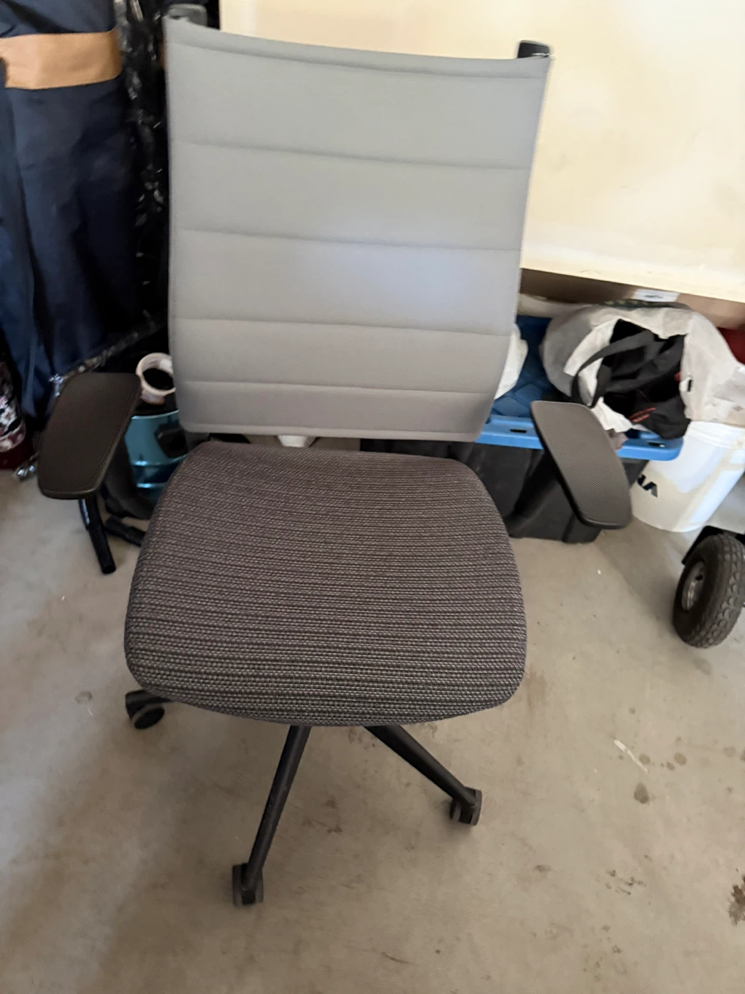Modern Grey Office Task Chair - photo 4