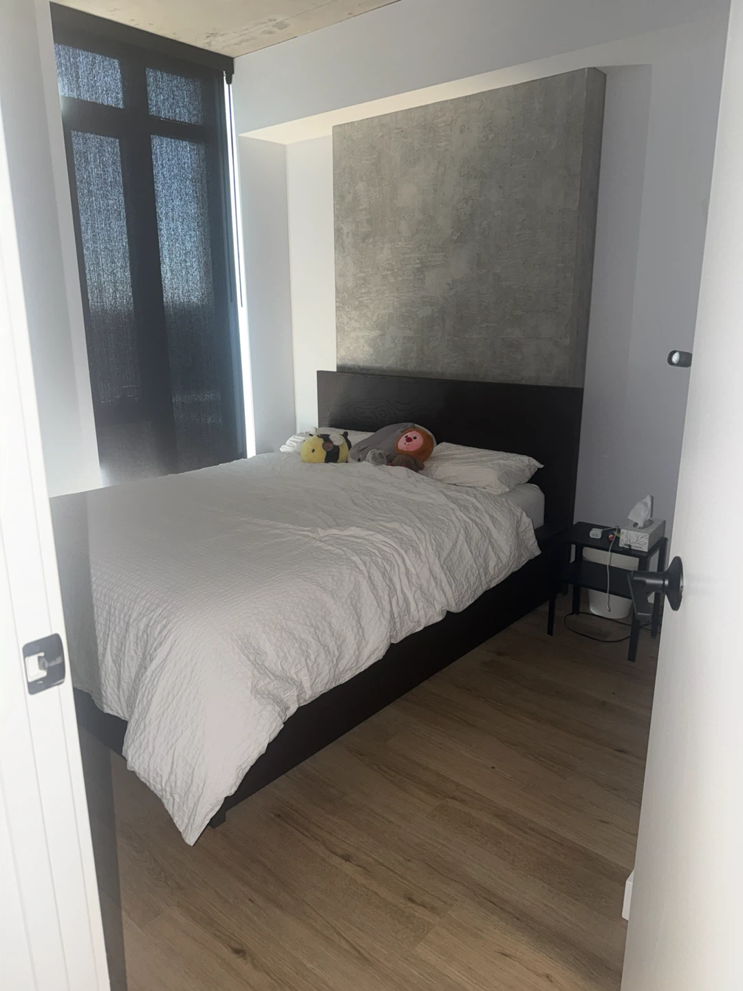 IKEA MALM Queen Bed Frame with Mattress and Storage - photo 3