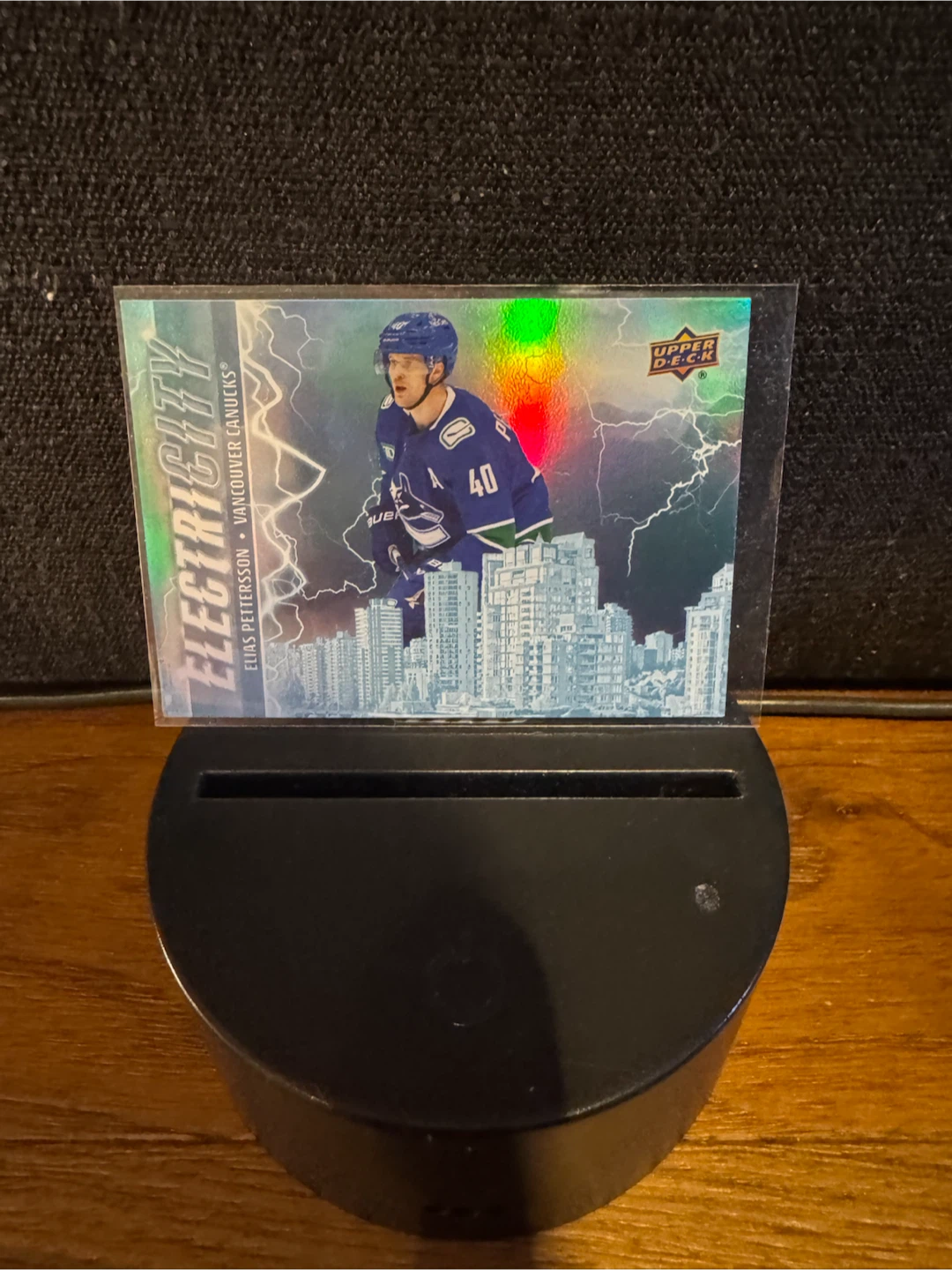 Vancouver Canucks 2024-25  #EC-12 Elias Pettersson Electricity