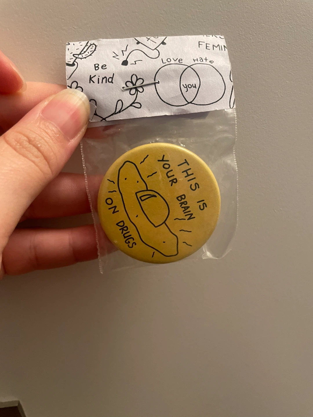 Zoe Joyall handmade button