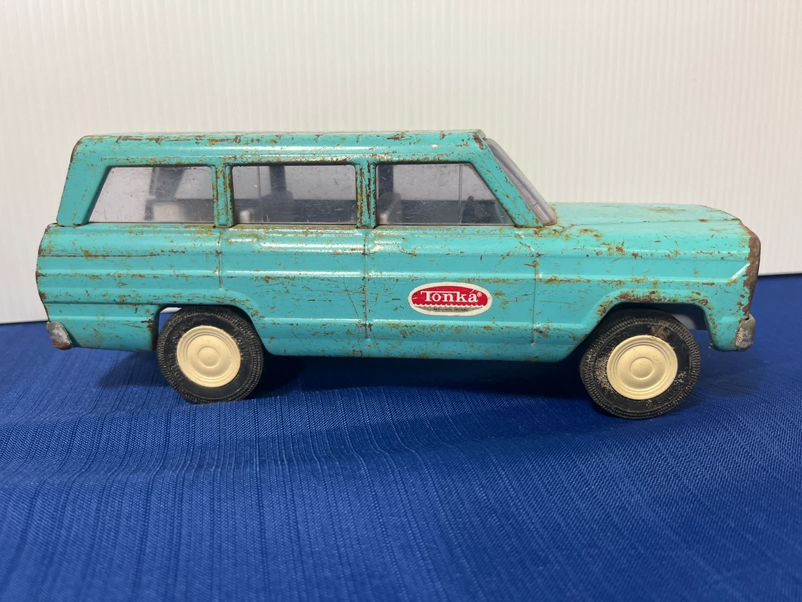 Vintage Tonka Lot (3 Pieces) - 1960s/70s Pressed Steel - photo 2