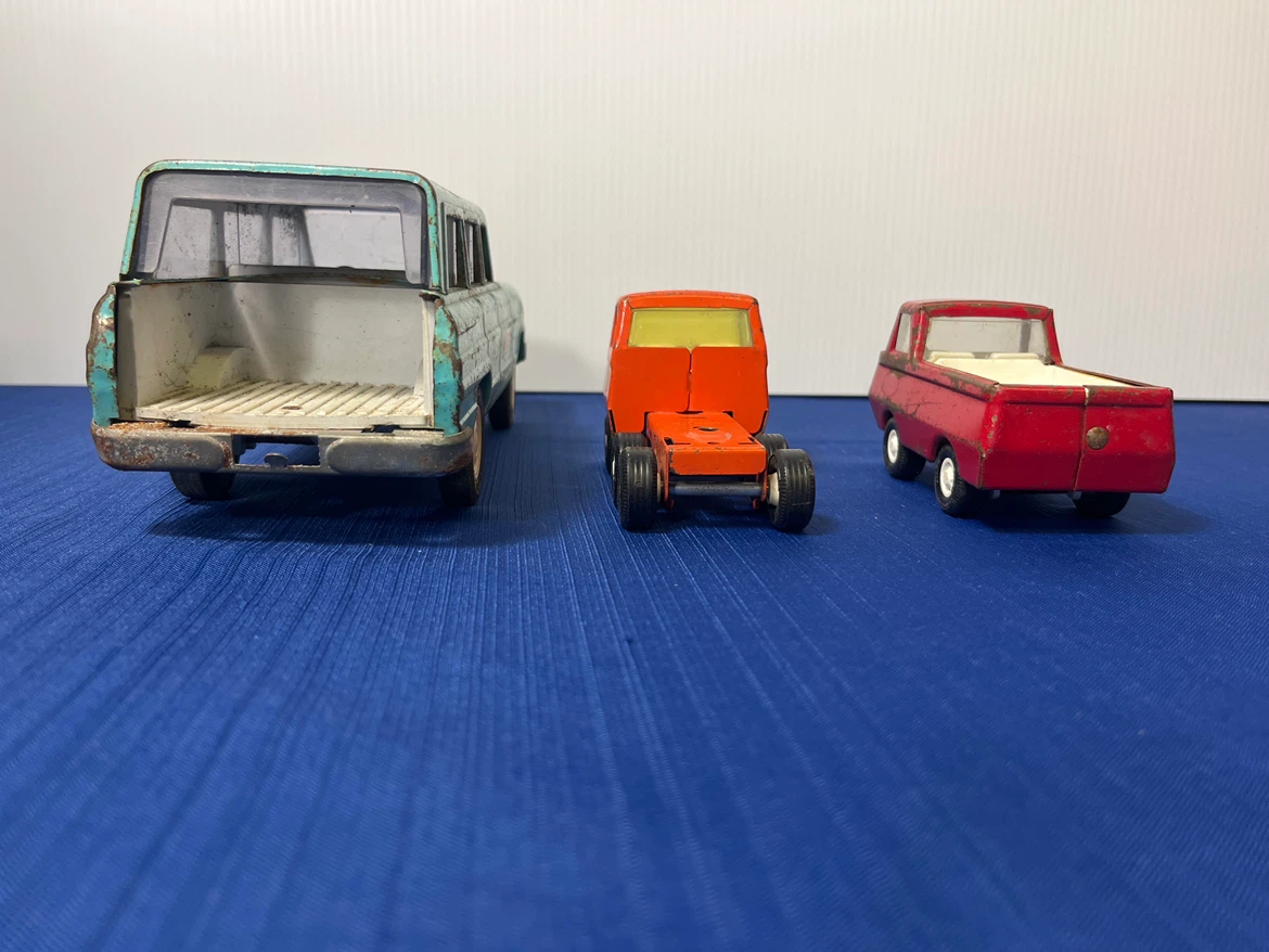 Vintage Tonka Lot (3 Pieces) - 1960s/70s Pressed Steel - photo 5