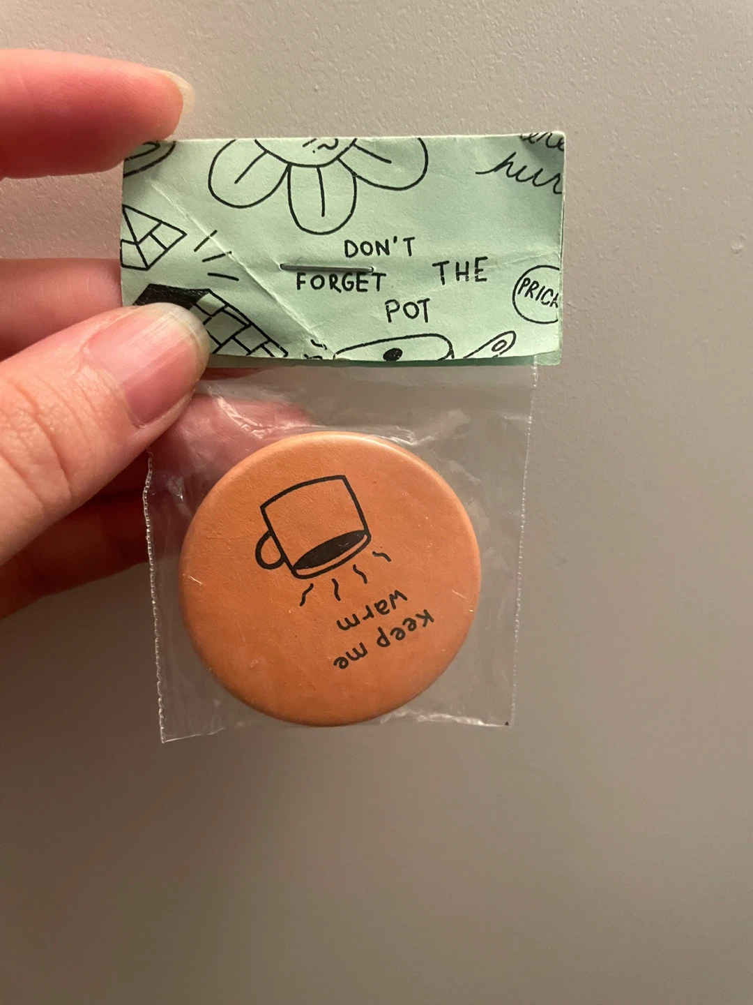 Zoë Joyall Handmade Button Pin
