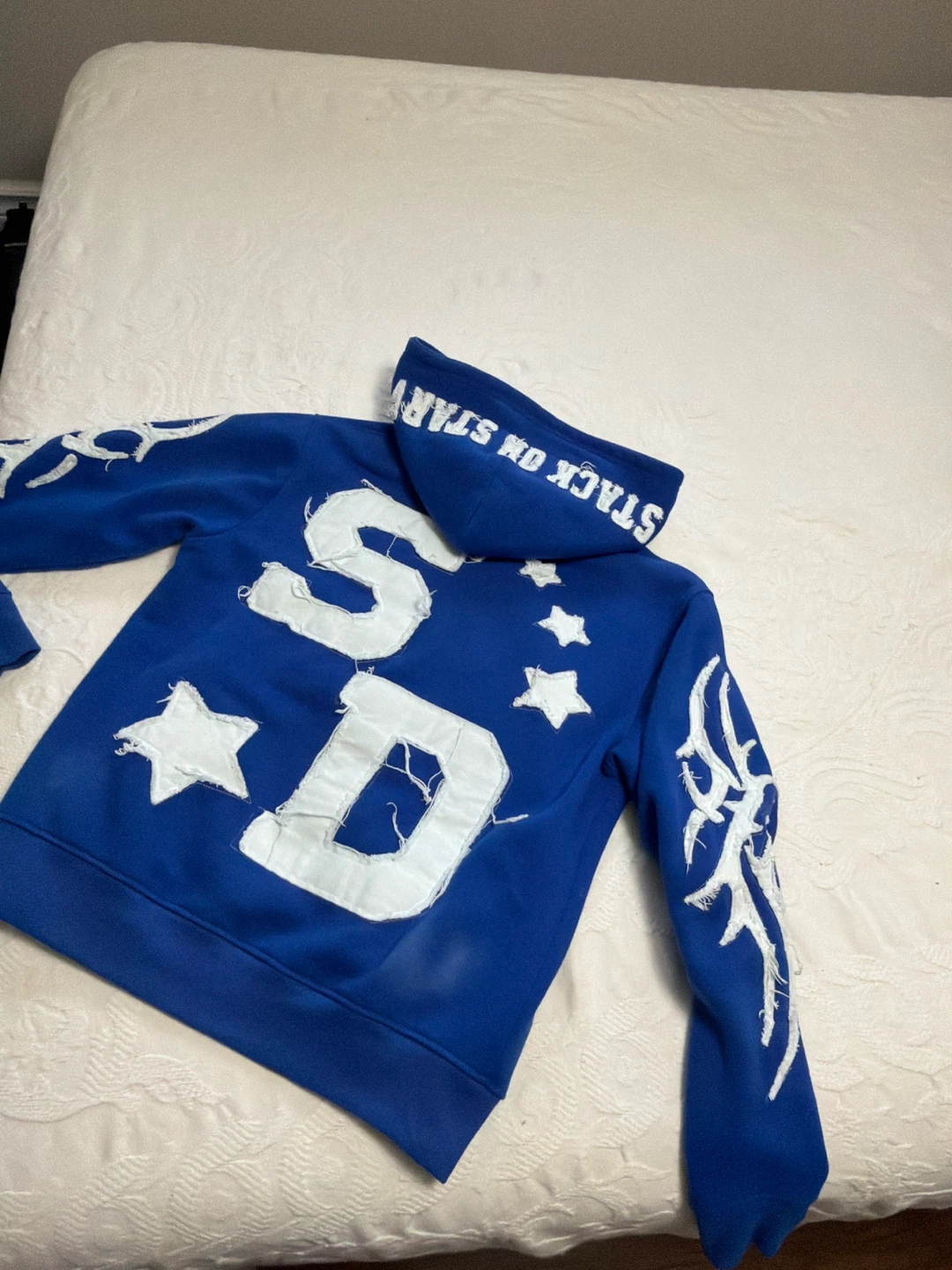 Stack Dough Blue Hoodie and Sweatpants Set - photo 3