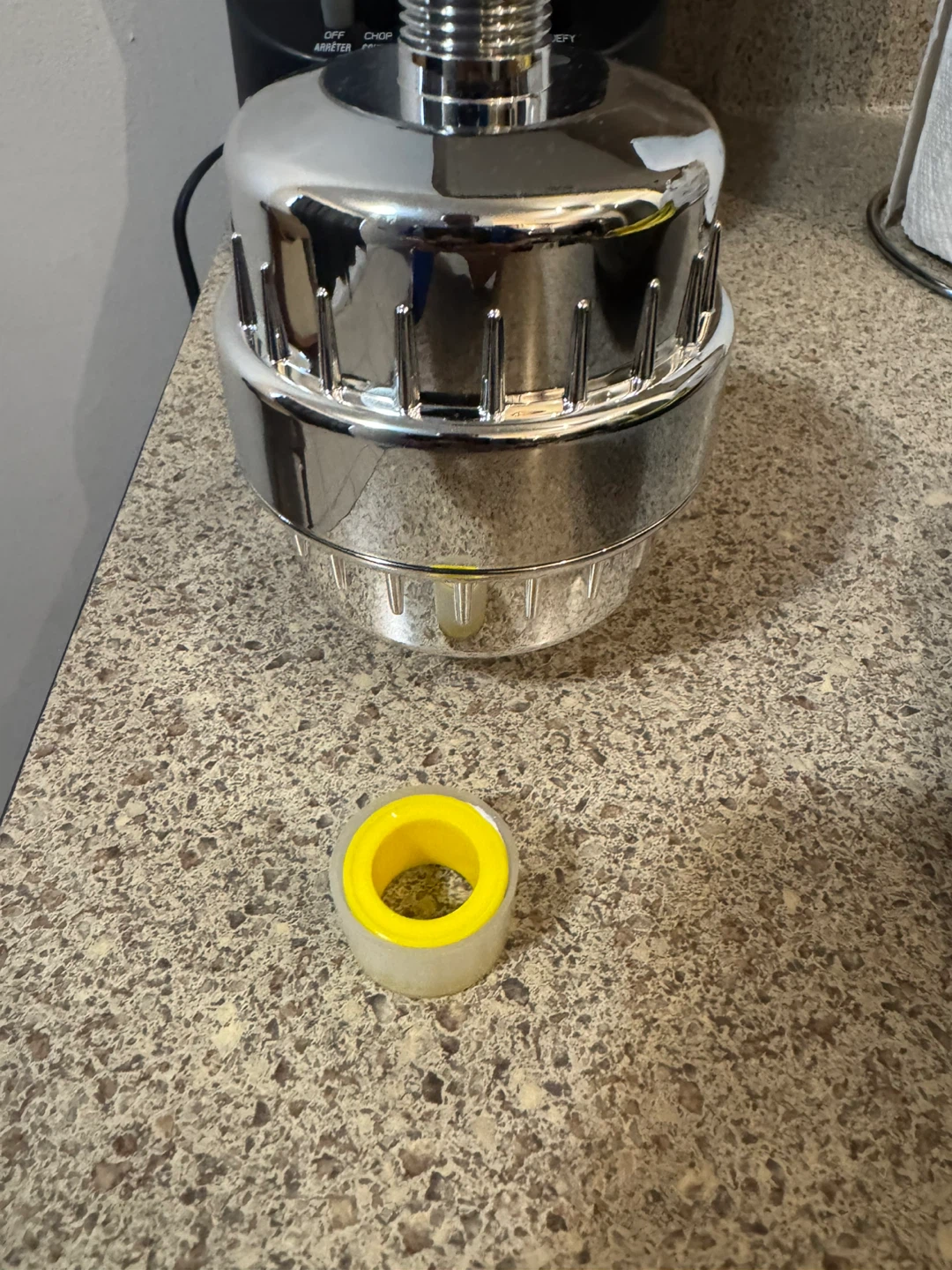Chrome Shower Head filter