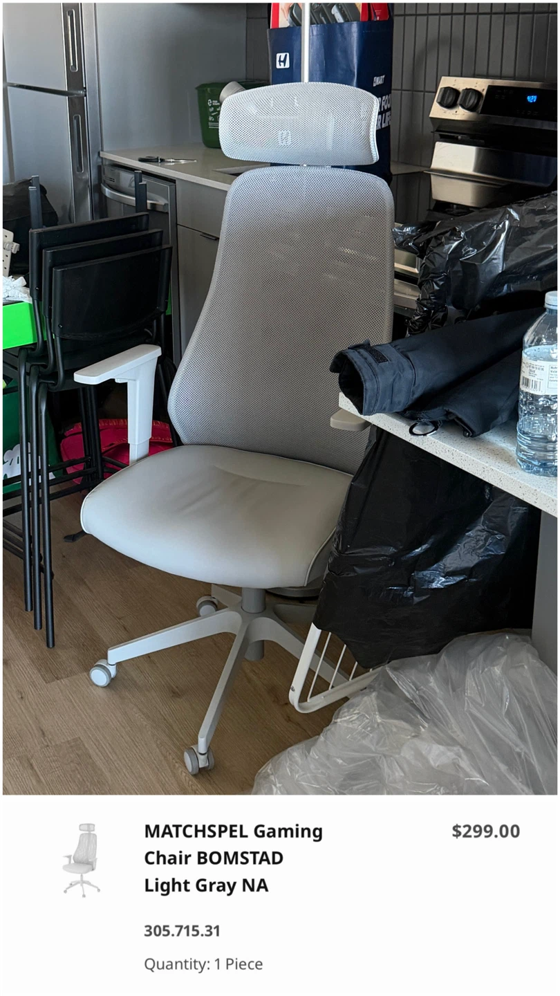 IKEA MATCHSPEL Gaming Chair